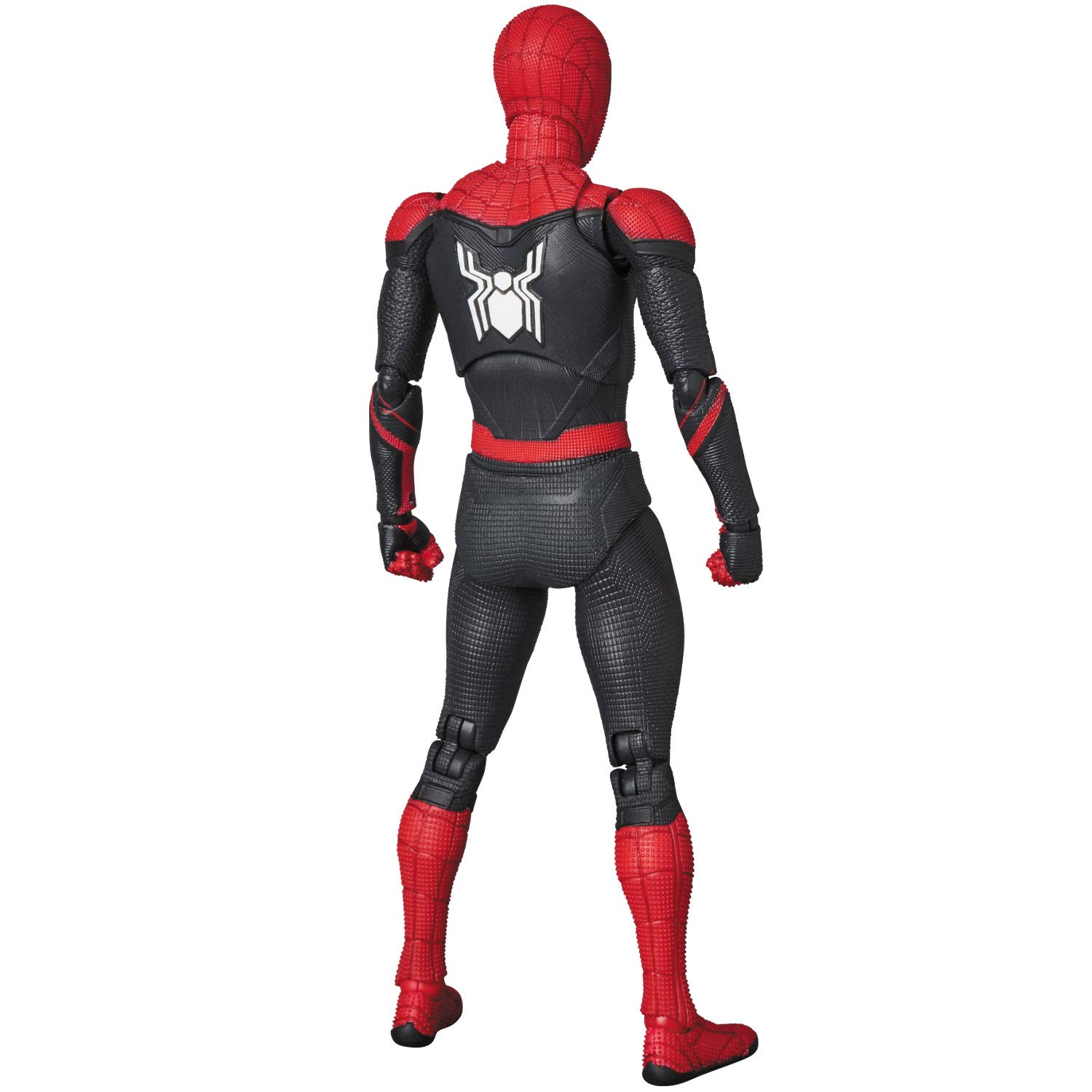 MAFEX No.113 Spider-Man Upgraded Suit Action Figure - Far from Home Movie Collectible for Display & Play | Superhero Toy Gift for Fans & Collectors