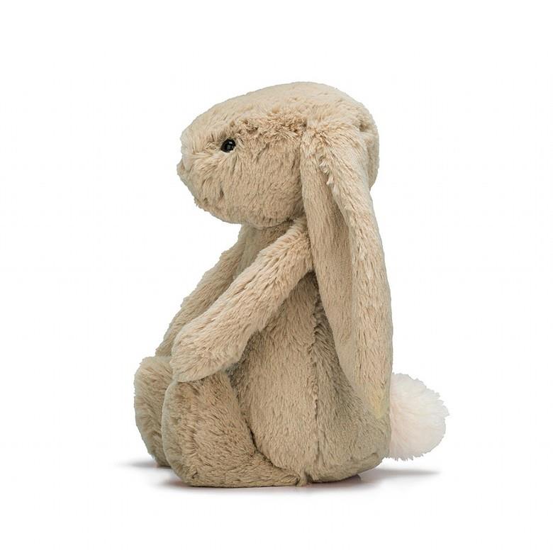 Soft Plush Bashful Beige Bunny Stuffed Animal - Medium Size Cuddly Toy for Kids, Easter Gift & Nursery Decor | Perfect for Baby Showers, Birthday Presents & Comfort Companions