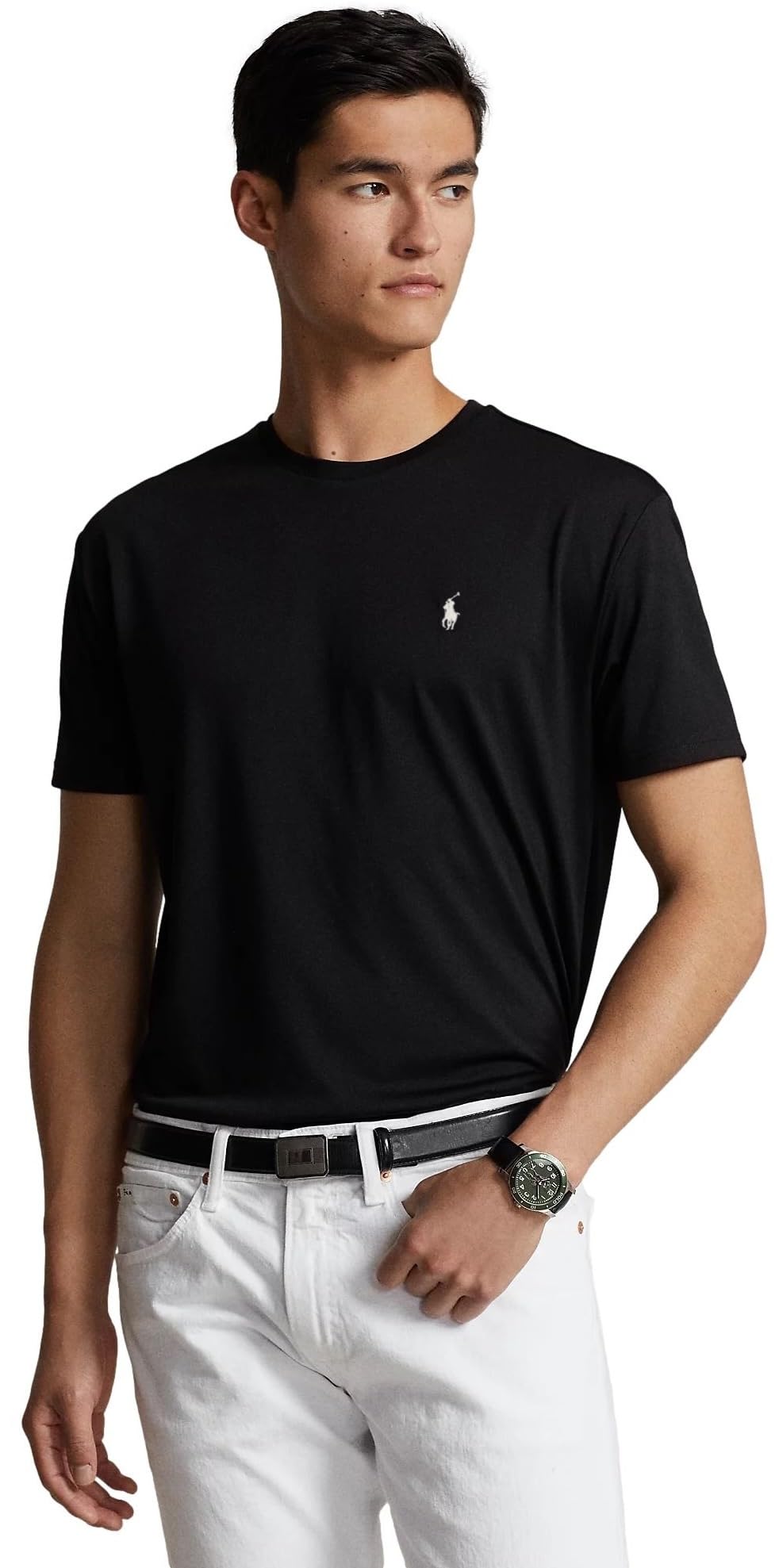 Polo Ralph Lauren Men's Waffle Short Sleeve Crew Neck T-Shirt - Comfortable Cotton Casual Shirt for Summer & Everyday Wear