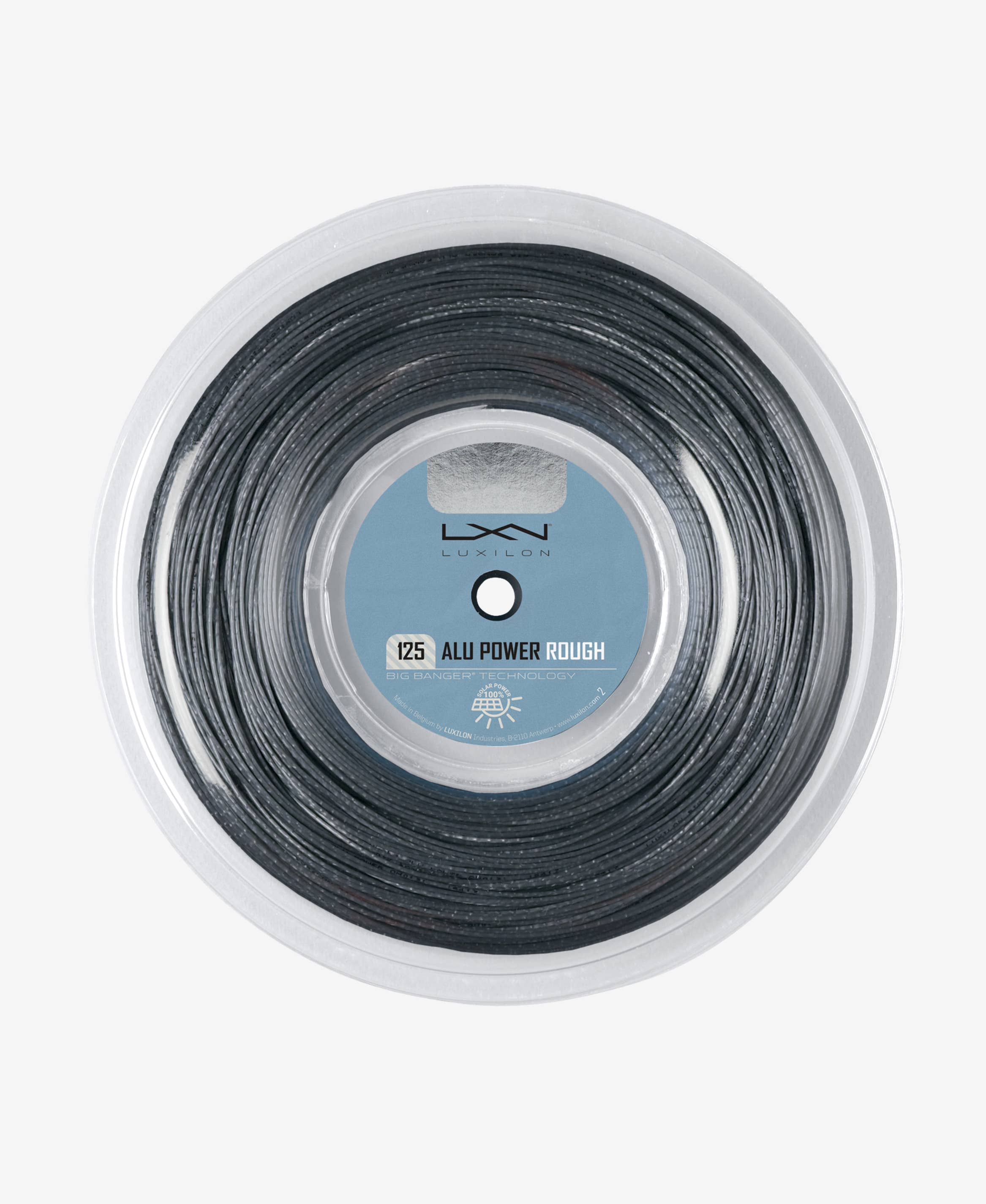 Luxilon ALU Power Rough Tennis String Reel (200M) - Premium Polyester String for Enhanced Spin & Control - Perfect for Competitive Players & Advanced Tennis Enthusiasts