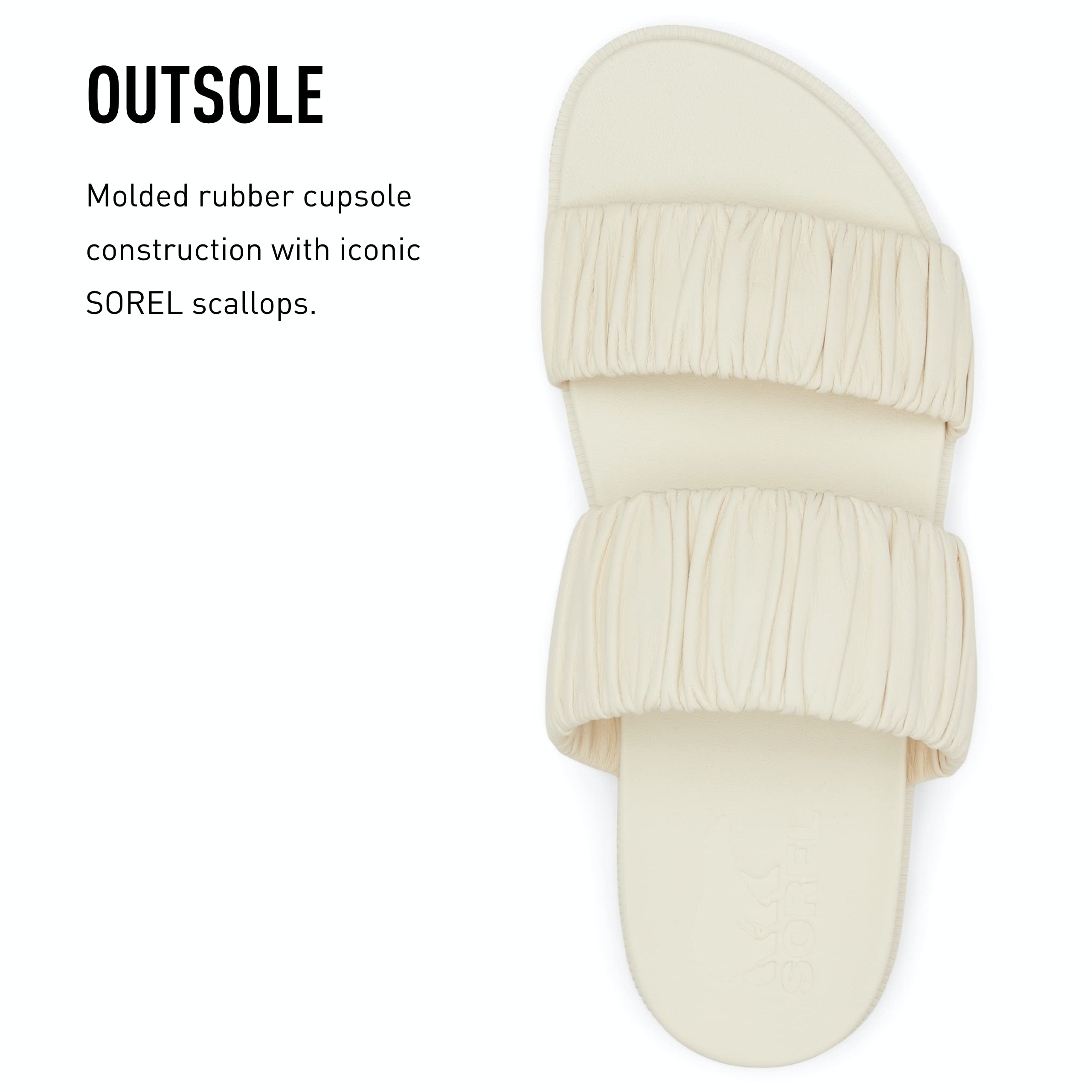 Sorel Women's Roaming Two Strap Slide Sandals - Comfortable Waterproof Summer Beach Sandals for Women, Perfect for Poolside, Vacation & Outdoor Activities
