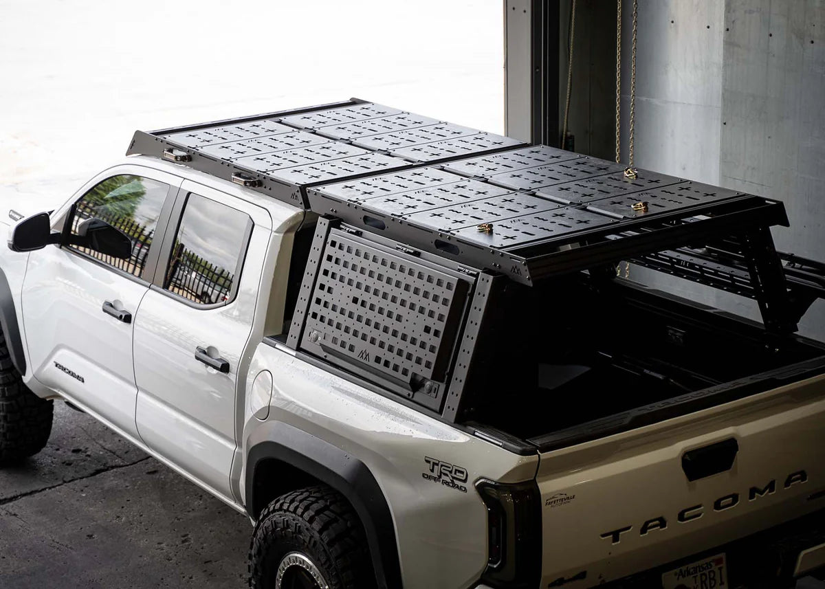 Backwoods Adventure Mods Bed Rack DRIFTR Topper for 2005+ Toyota Tacoma | Heavy Duty Truck Accessories | Perfect for Off-Road Camping & Overlanding Adventures