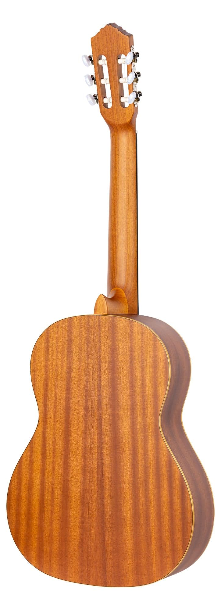Ortega R121L 6-String Left-Handed Classical Guitar with Spruce Top & Nylon Strings - Full Size Acoustic Guitar with Gig Bag - Perfect for Beginners, Students & Home Performances