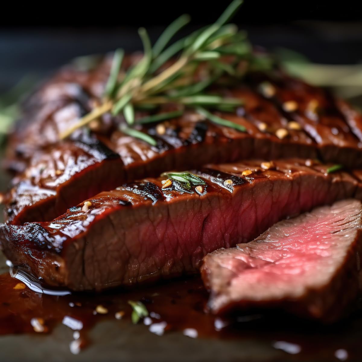 Premium Australian Wagyu Flat Iron Steak 8oz (4 Pack) - Grass Fed, Grain Finished, No Hormones - Tender & Juicy for Grilling, BBQ, and Fine Dining