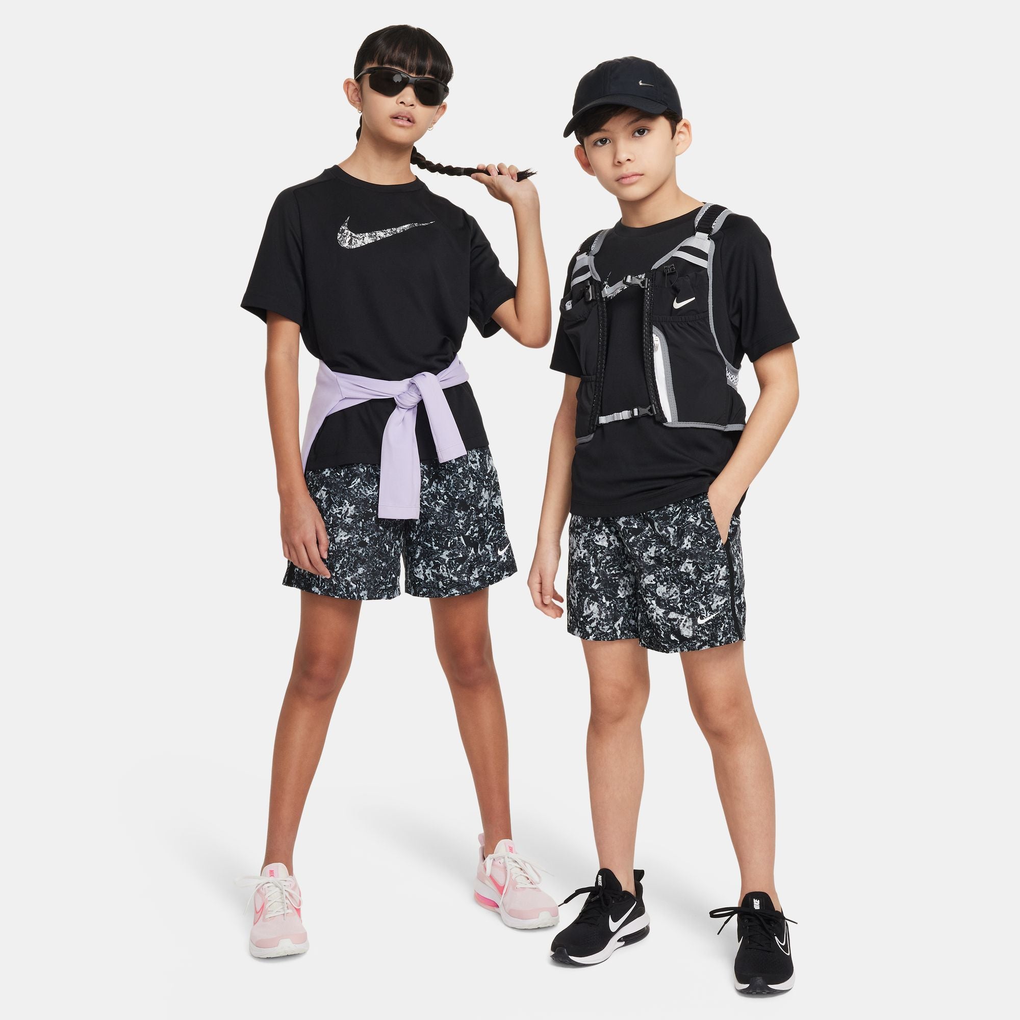 Nike Youth Multi Dri-Fit Boys' Athletic Shorts - Breathable Quick-Dry Running & Basketball Shorts for Active Kids - Perfect for Sports, Gym & Casual Wear