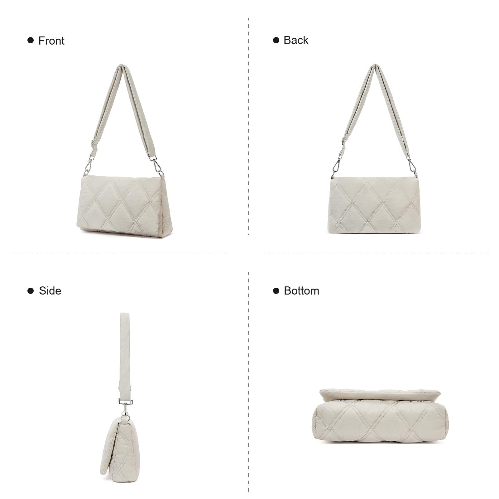 Telena Women's Crossbody Purse - Lightweight Travel Shoulder Bag with Coin Purse | Perfect for Everyday Use, Shopping & Vacation Accessories