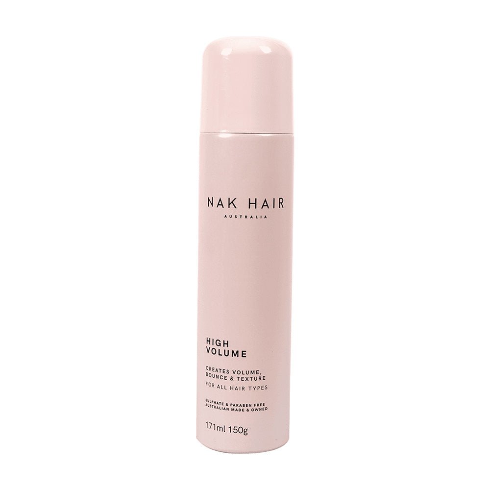 NAK Hair High Volume 150g - Professional Hair Styling Mousse for Voluminous, Long-Lasting Hairstyles - Perfect for Weddings, Parties & Everyday Styling