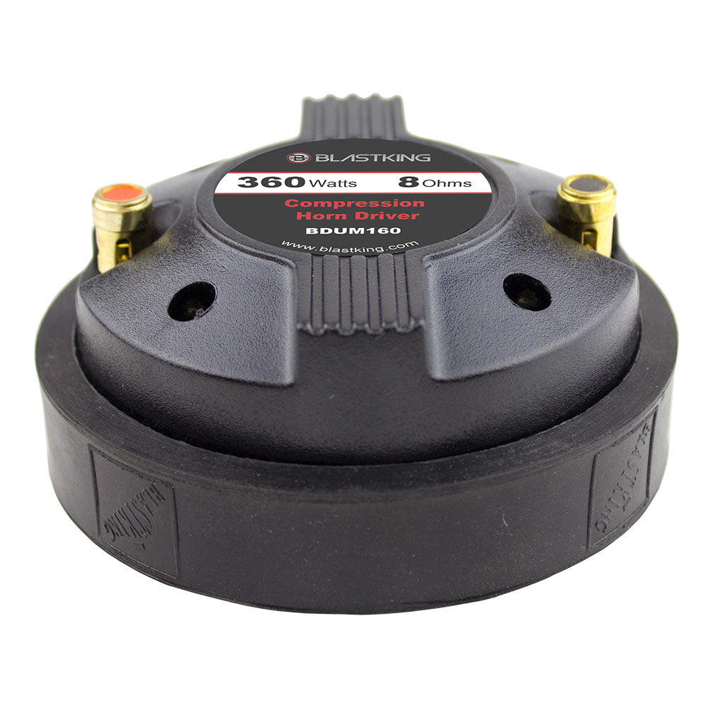 Blastking BDUM160 360W Screw-On Compression Driver - High Power PA Speaker Component for Live Sound, DJ & Stage Performances