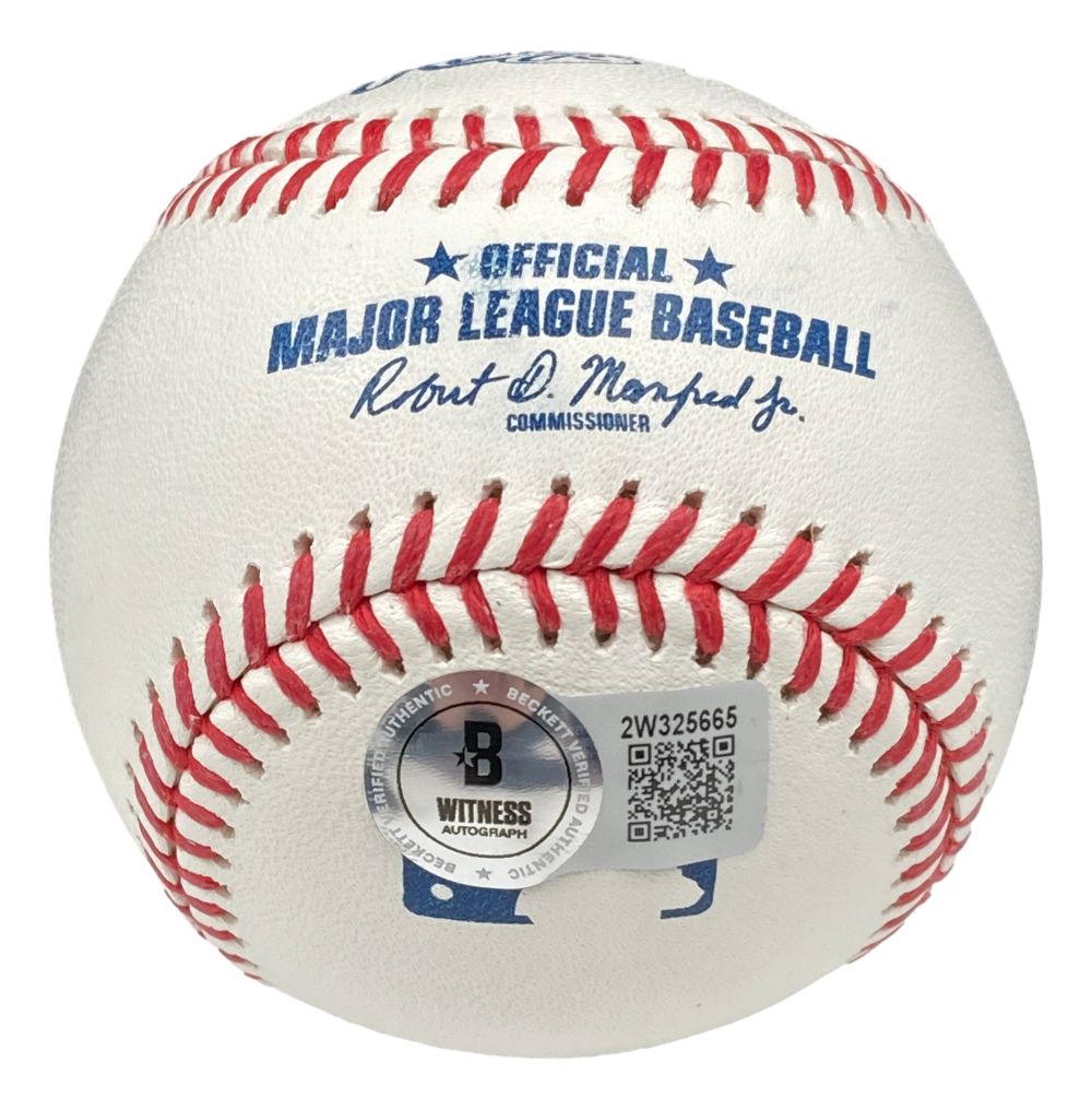 Authentic Mike Schmidt Philadelphia Phillies Signed Official MLB Baseball with Display Case - Perfect for Collectors, Fans, and Sports Memorabilia Displays