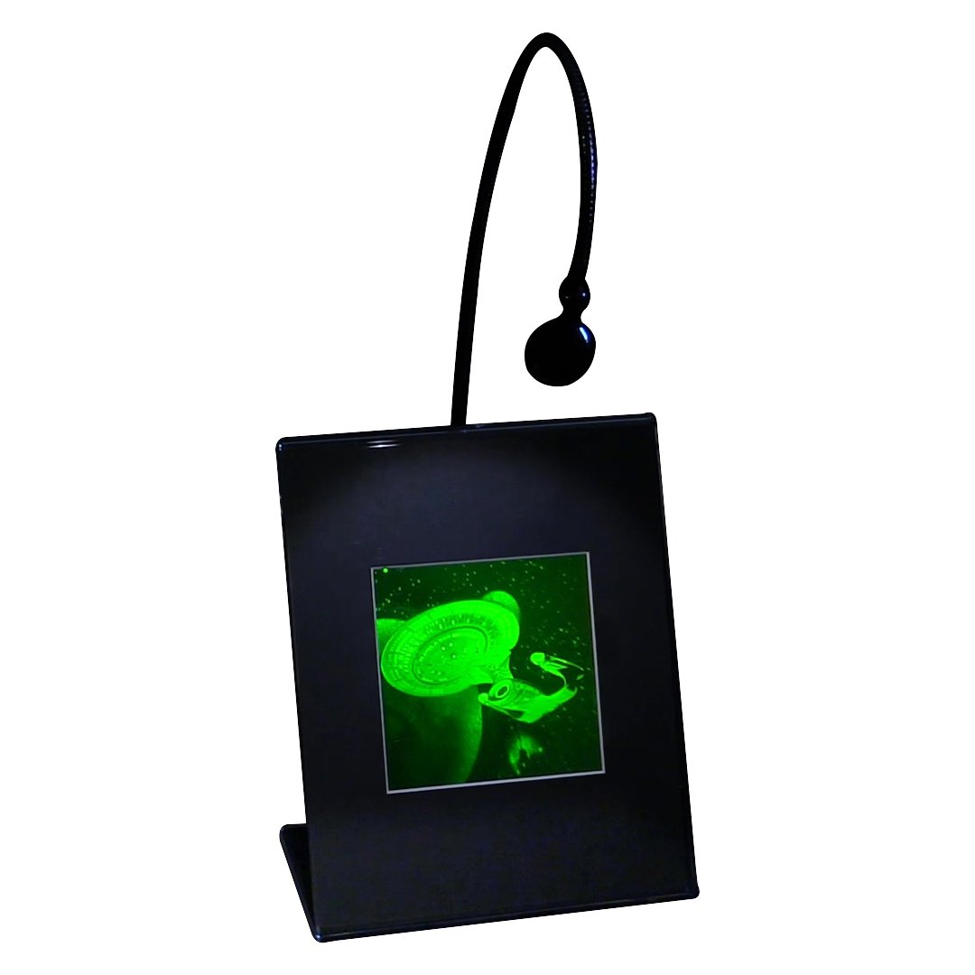 Next Generation 3D Hologram Picture with LED Lighted Desk Stand - Premium Collectible Holographic Display for Office Decor, Gift & Home Decoration - Perfect for Desk Display, Gifts & Tech Enthusiasts