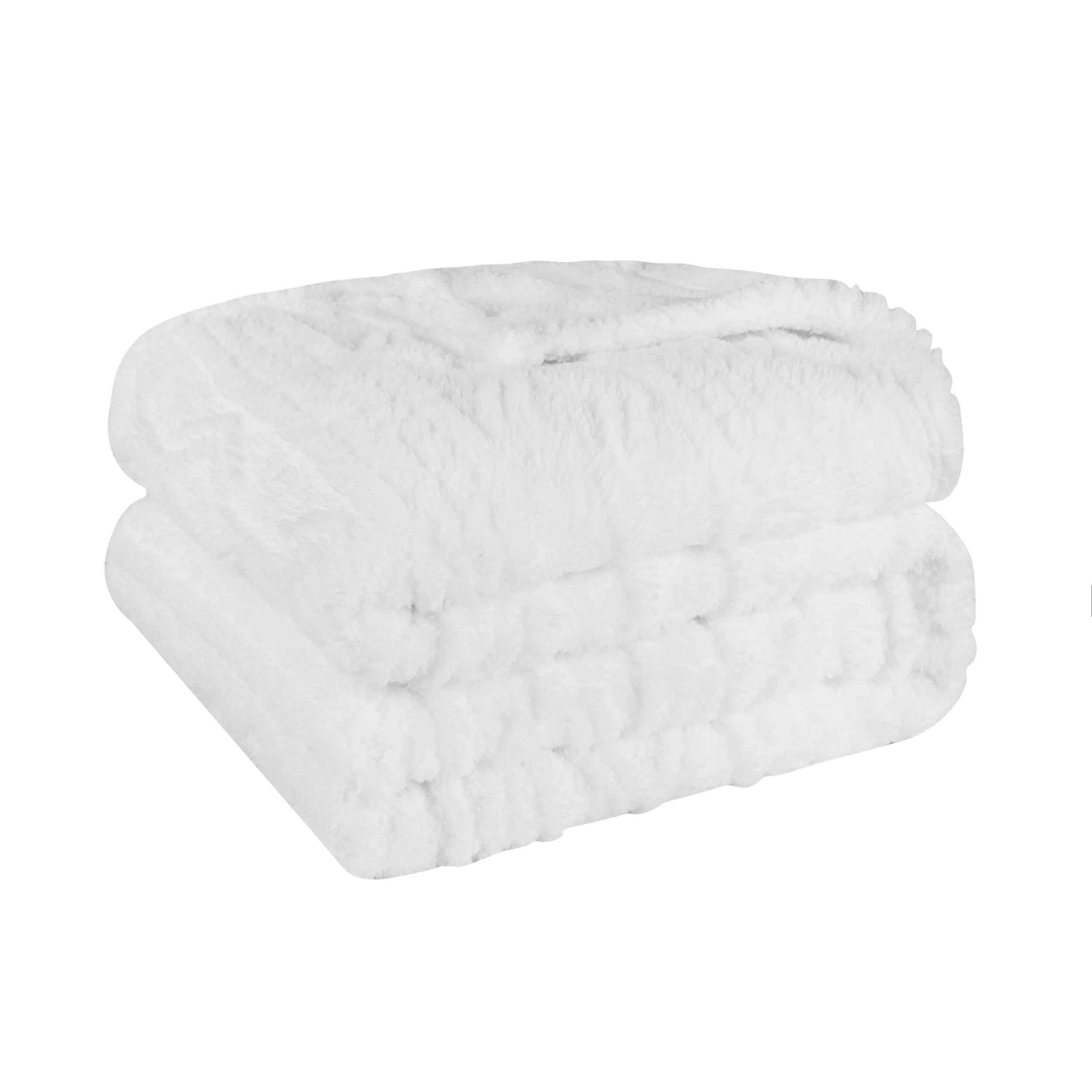Arctic Boho Jacquard Plush Fleece Blanket - Ultra Soft & Warm Winter Throw for Couch, Bed, Sofa - Perfect for Home Decor, Cozy Nights & Gift Giving