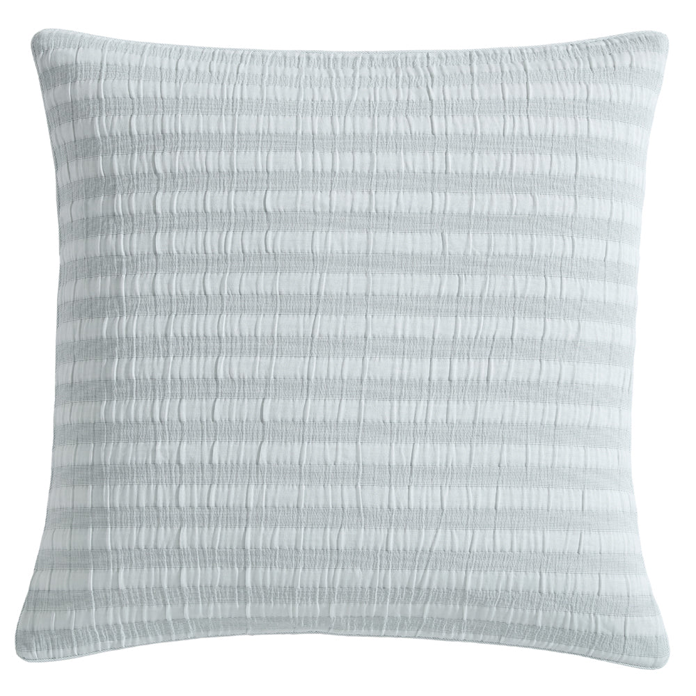 Premium Emmet Sage European Pillowcase Set - 100% Organic Cotton, 26x26 Inches, Soft & Breathable - Perfect for Bedroom, Hotel, or Airbnb Decor