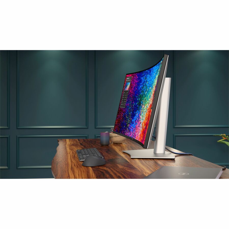 Dell Ultrasharp U4025QW 40-Inch Curved 5K LED Monitor - Widescreen Display for Professional Work, Gaming & Home Office Setup