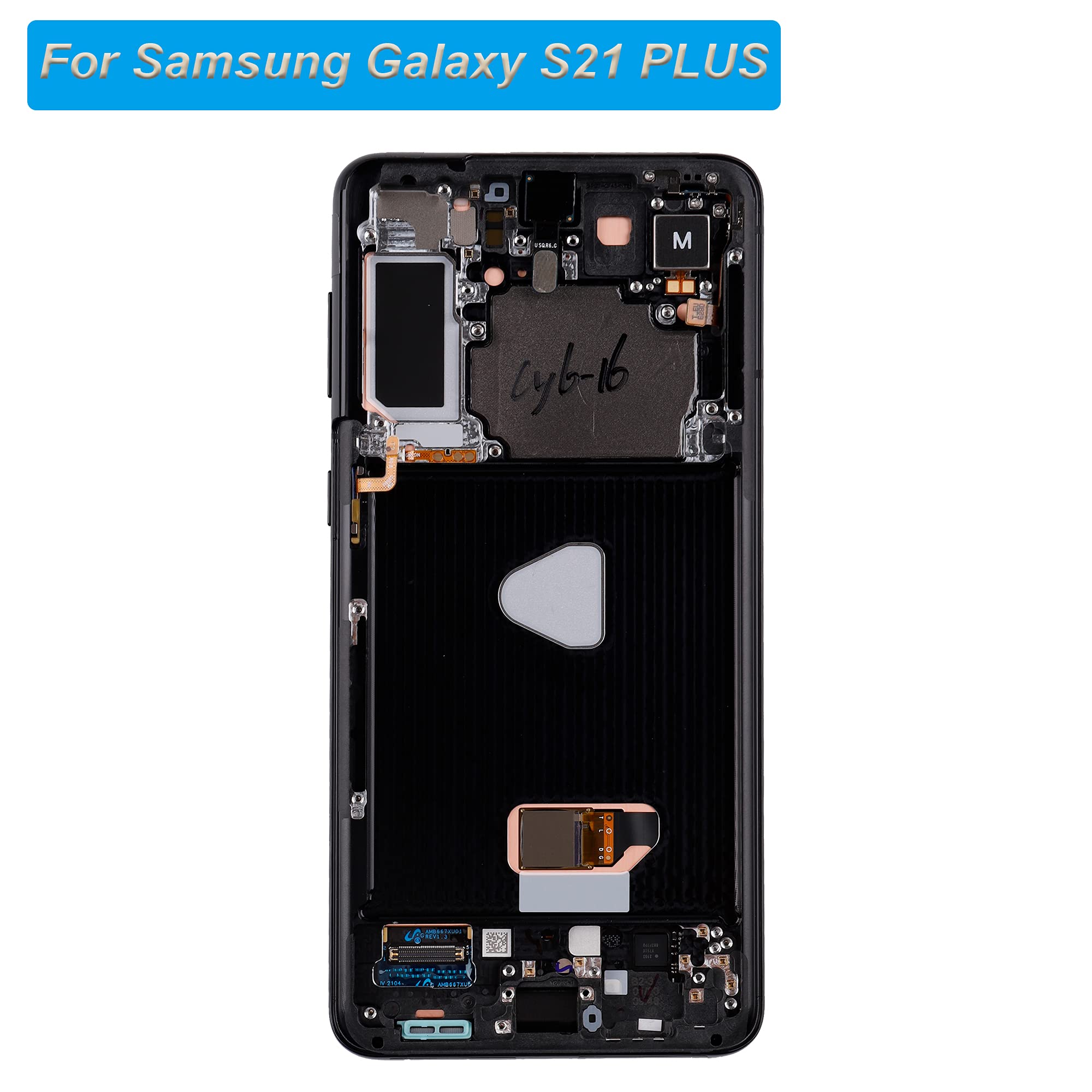 Original AMOLED Display Screen Replacement for Samsung Galaxy S21 Plus/S21+ (SM-G996B/SM-G996U) - 6.7