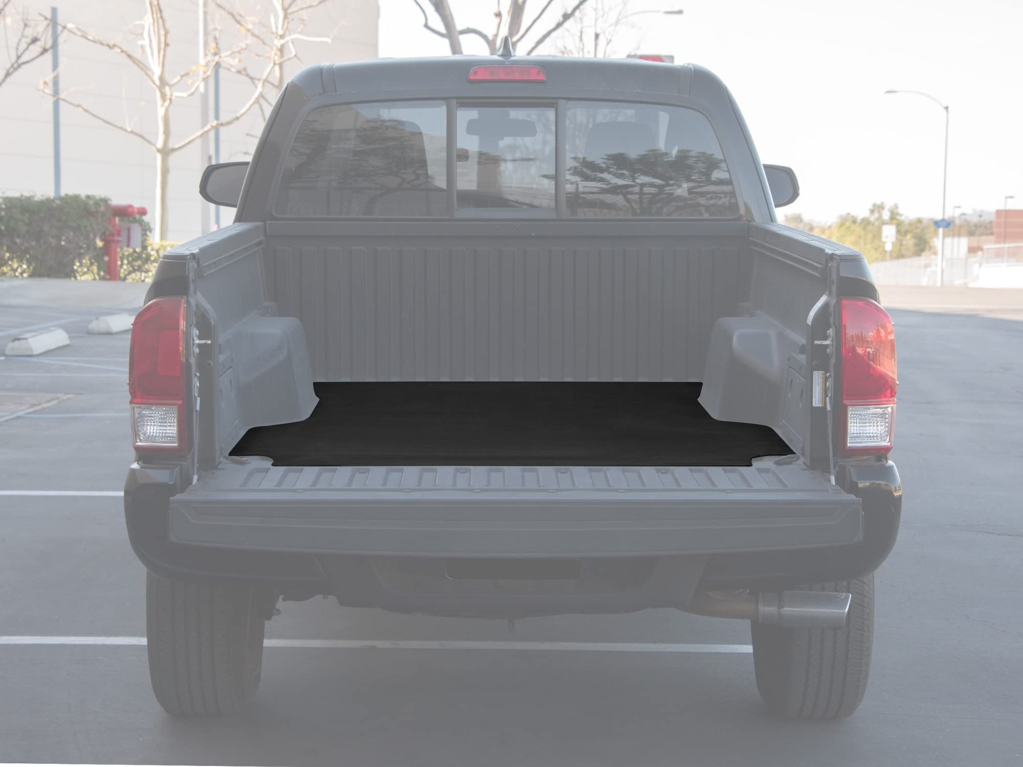 Armordillo USA 8706459 Heavy Duty Rubber Truck Bed Mat - Black, Fits 2019-2024 Chevy Silverado & GMC Sierra 1500 6.5ft (78