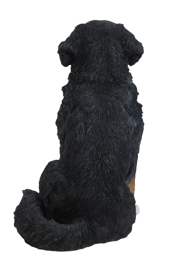 Bernese Mountain Dog Statue - Handcrafted Collectible Figurine for Home Decor, Office Desk, or Gift Giving