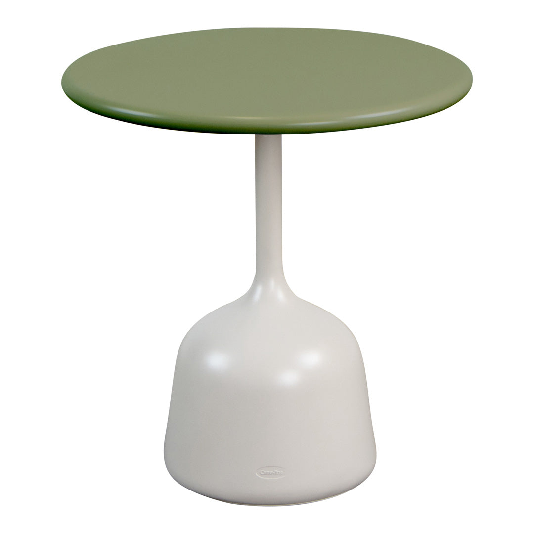 Modern Round Coffee Table with Glossy Finish - Compact Small Size for Living Room, Office, or Lounge - Perfect for Home Decor & Small Spaces