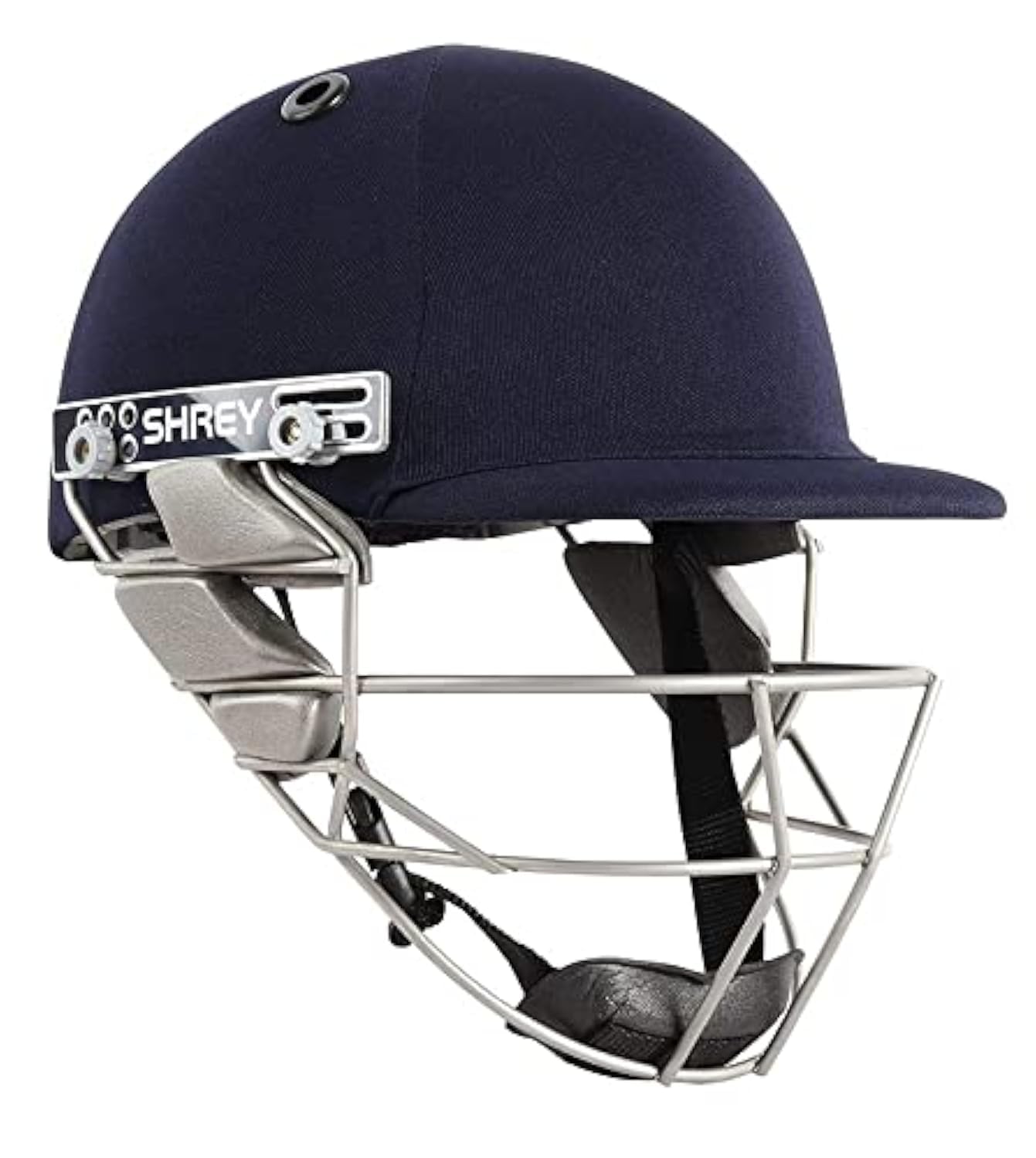 Shrey Pro Guard Air Titanium Cricket Helmet for Men & Adults - Lightweight Protective Gear with Mesh Storage Bag - Perfect for Cricket Matches, Training & Sports Safety