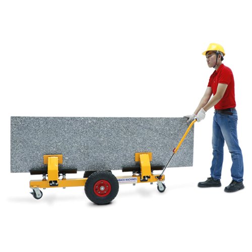 Abaco Self Locking Trolley Cart - Heavy Duty Utility Wagon with Locking Wheels for Warehouse, Garden, and Home Use