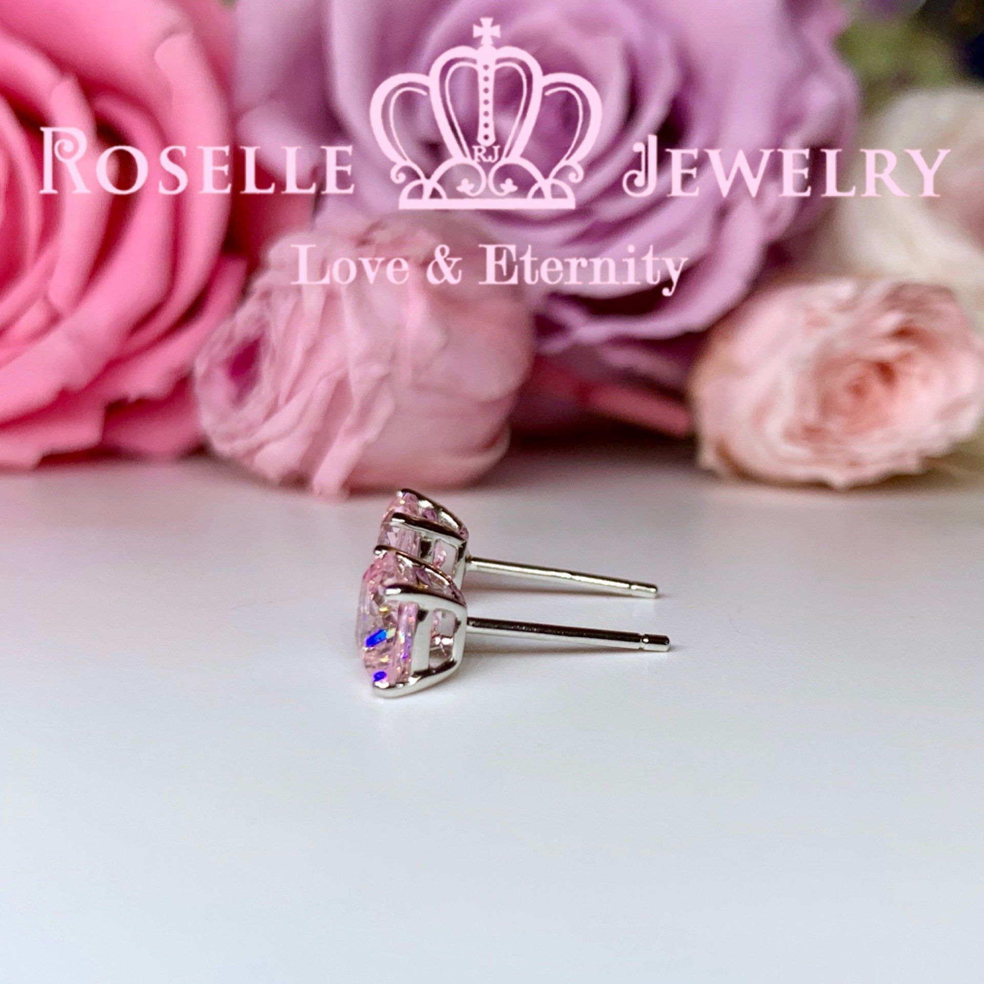 Detachable Cushion Cut Halo Stud Earrings - 14K Gold Plated Cubic Zirconia Jewelry for Women | Perfect for Weddings, Parties & Everyday Elegance