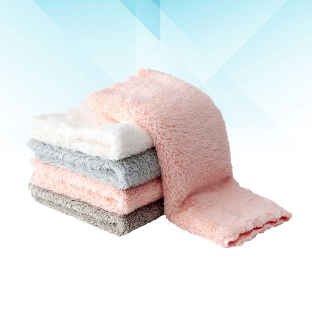 TOPBATHY 10-Pack Thickened Double-Sided Non-Woven Dish Cloths - Super Absorbent Cleaning Rags for Kitchen, Dishes & Dusting - Perfect as Reusable Wet Towels & Duster Cloths for Home & Restaurant Use