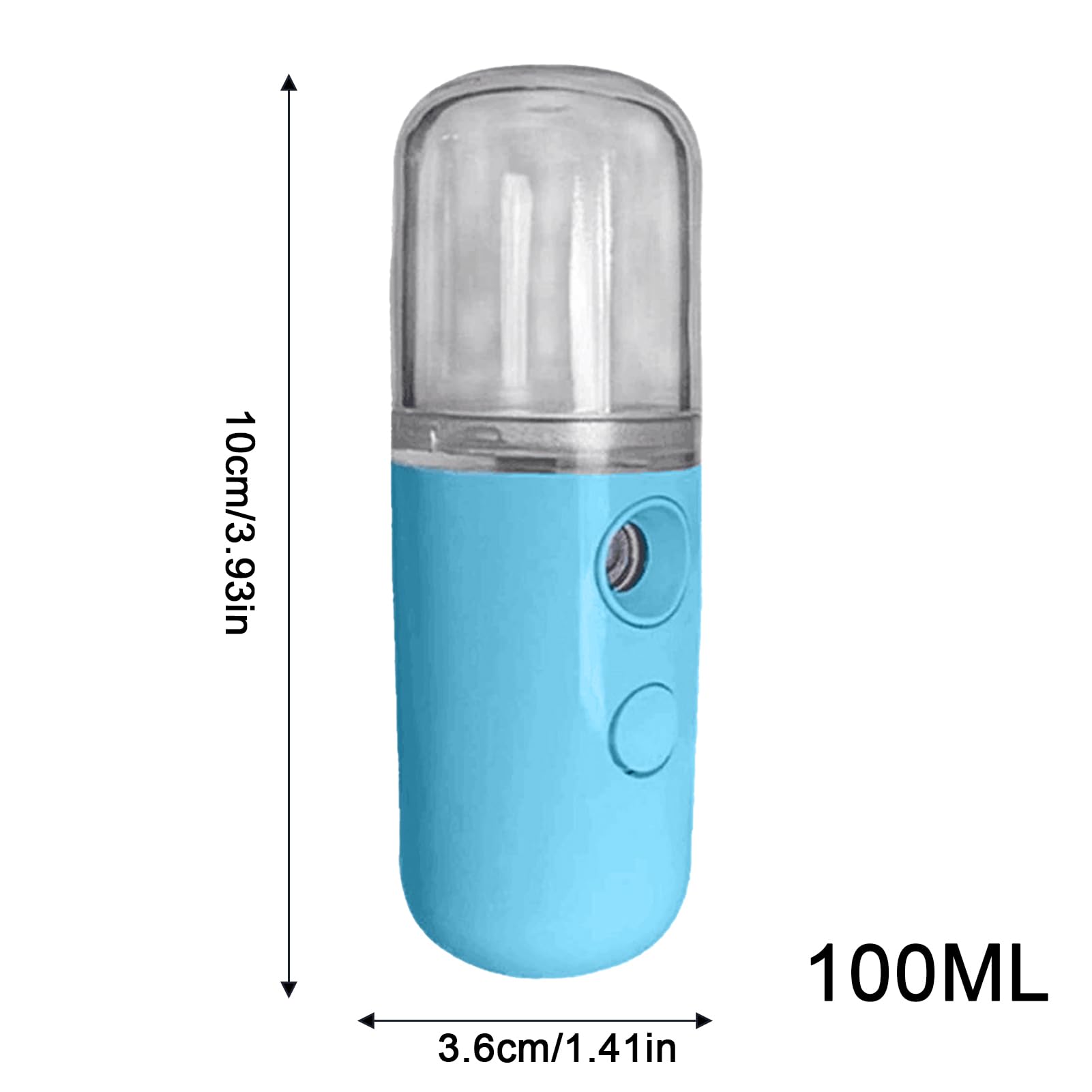 Deojtga Portable Electric Clothes Steamer - Rechargeable Handheld Steamer for Wrinkles, Wireless Travel Garment Steamer with Fast Heating | Perfect for Travel, Business Trips & Home Use