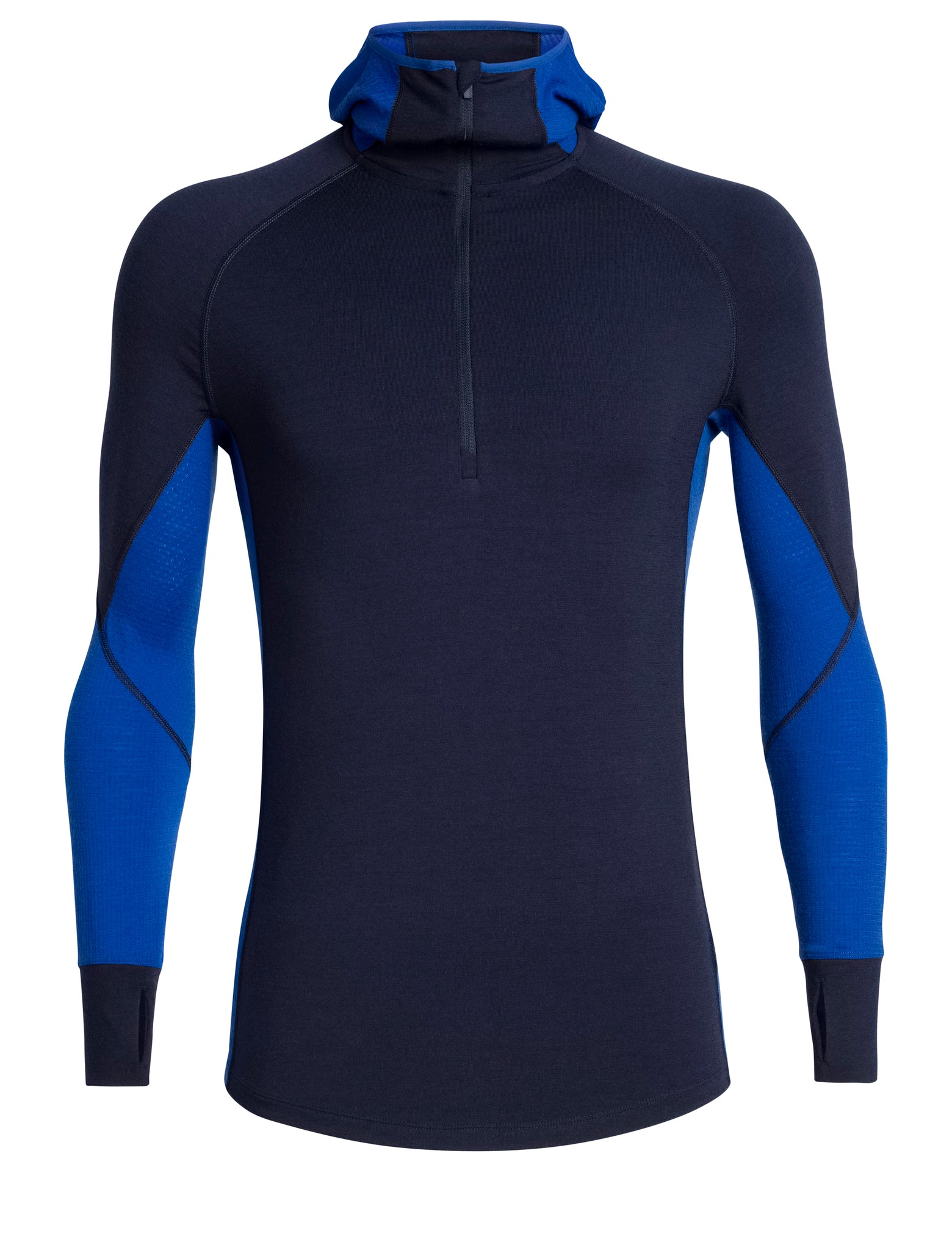 260 Zone Long Sleeve Half Zip Hoodie for Men - Lightweight Performance Pullover with Moisture-Wicking Technology - Perfect for Running, Hiking & Outdoor Activities