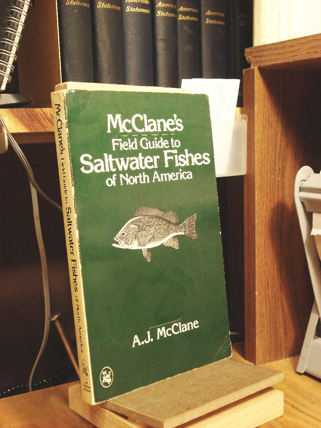 McClane's Field Guide to Saltwater Fishes of North America | Marine Fish Identification Book | Perfect for Anglers, Divers & Marine Biology Students