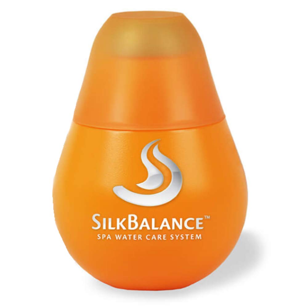 Silk Balance Natural Hot Tub Solution 76 oz with Free Drawstring Bag | Spa Water Care for Relaxation & Skin Protection | Perfect for Home Spas, Jacuzzis & Hydrotherapy