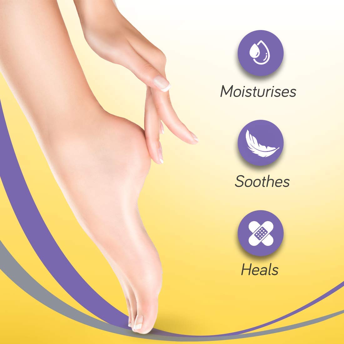 Heel Crack Repair Cream - Ayurvedic Foot Care for Dry & Cracked Heels - 25g (Pack of 2) - Best for Winter Foot Care & Diabetic Foot Moisturizing