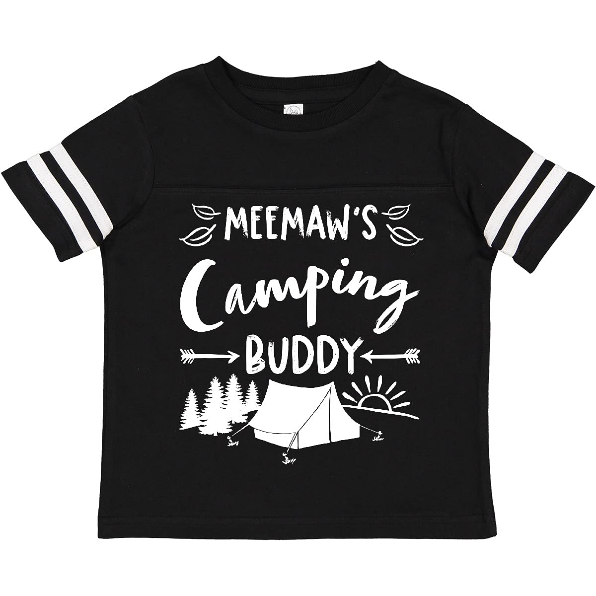 Meemaw's Camping Buddy Toddler T-Shirt - Cute Camping Graphic Tee for Kids & Toddlers - Perfect for Outdoor Adventures, Family Trips & Playtime