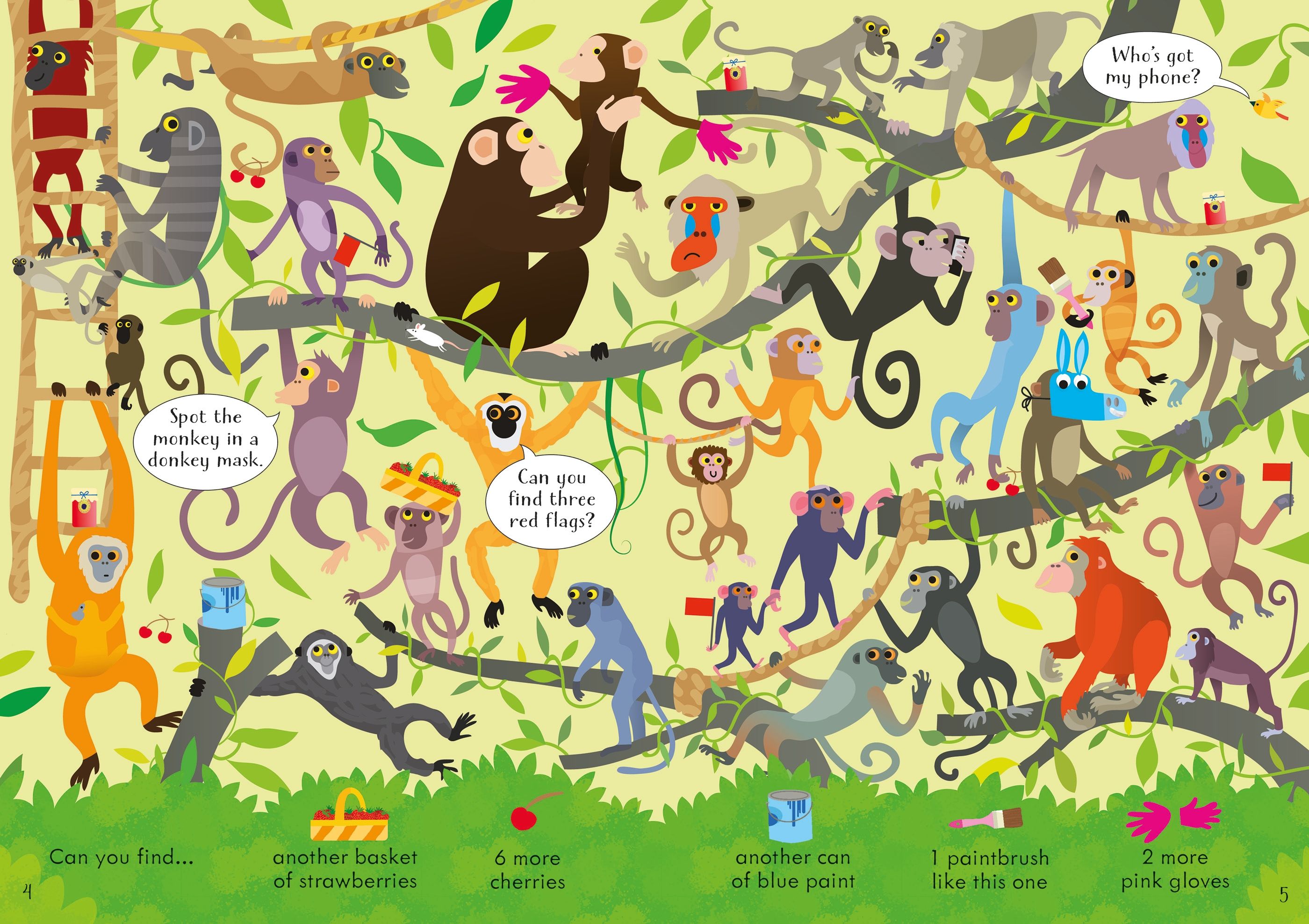 Usborne Look and Find Puzzles At The Zoo Softcover Activity Book - Fun Animal Search Game for Kids, Perfect for Travel, Classroom & Family Game Night