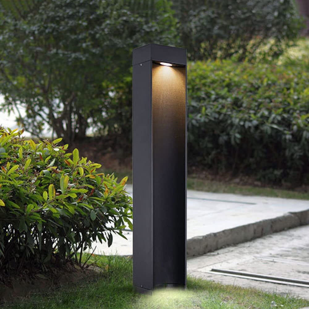 Outdoor LED Lawn Light - IP55 Waterproof Aluminum Column Light for Landscape, Road & Courtyard | Creative Decorative Post Lamp for Home, Villa & Community | Perfect for Garden, Pathway & Driveway Lighting