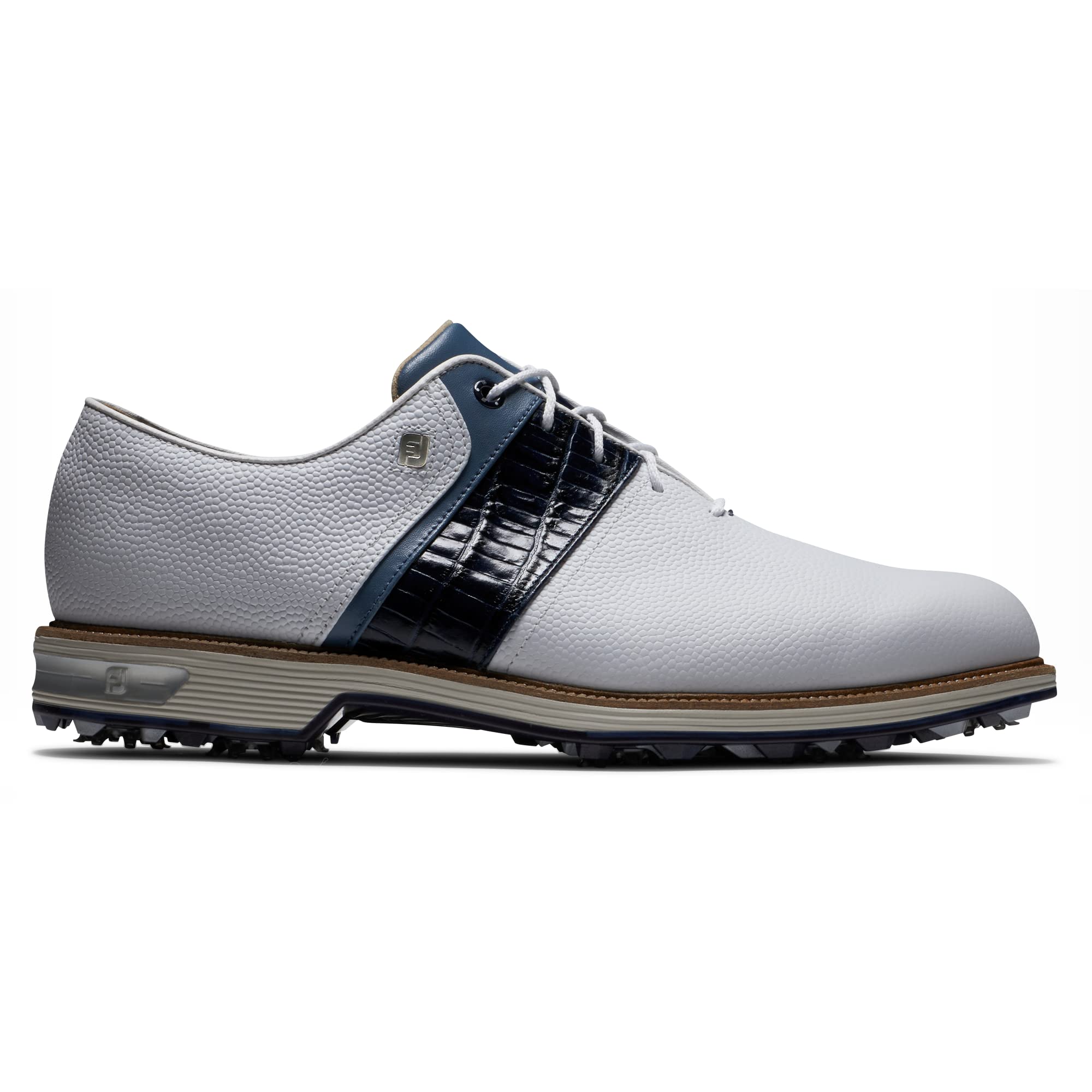 FootJoy Men's Premiere Series Packard Golf Shoes - Waterproof Spiked Golf Shoes for Men with Superior Comfort & Traction | Perfect for Professional Golfers & Weekend Players on the Course