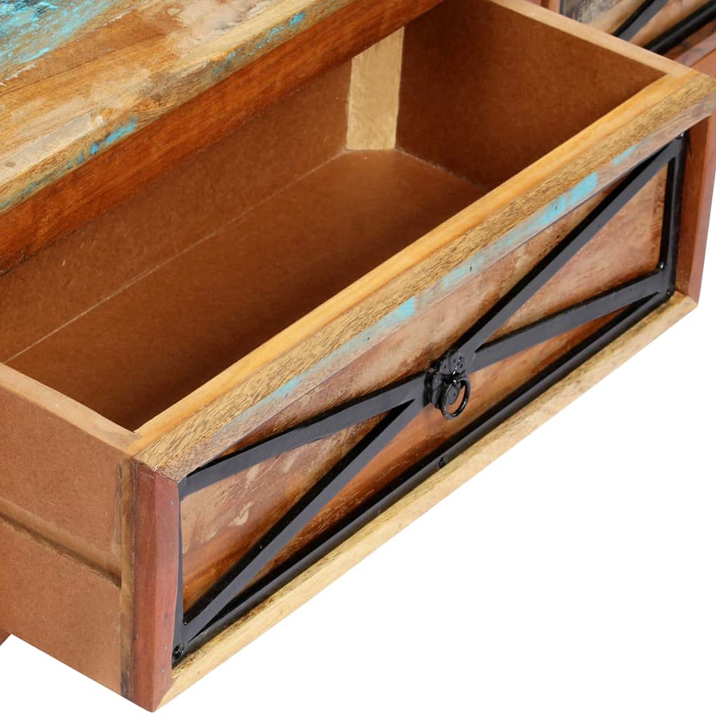 Reclaimed Wood TV Stand with 2 Drawers - 47.2