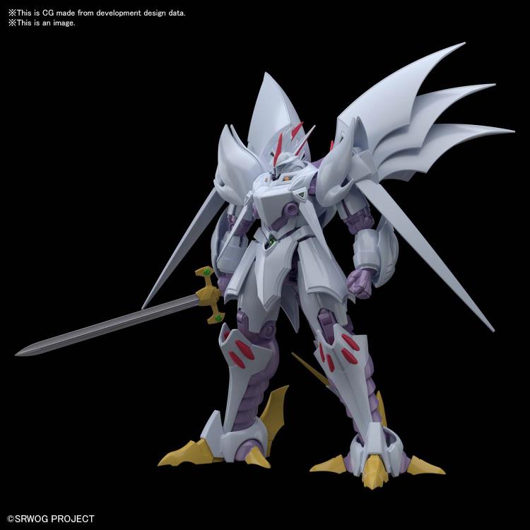 Bandai Super Robot Wars 1/144 HG AGX-05 Cybaster Plastic Model Kit - Anime Mecha Action Figure for Collectors & Gundam Fans - Perfect for Display, DIY Building & Gift Giving