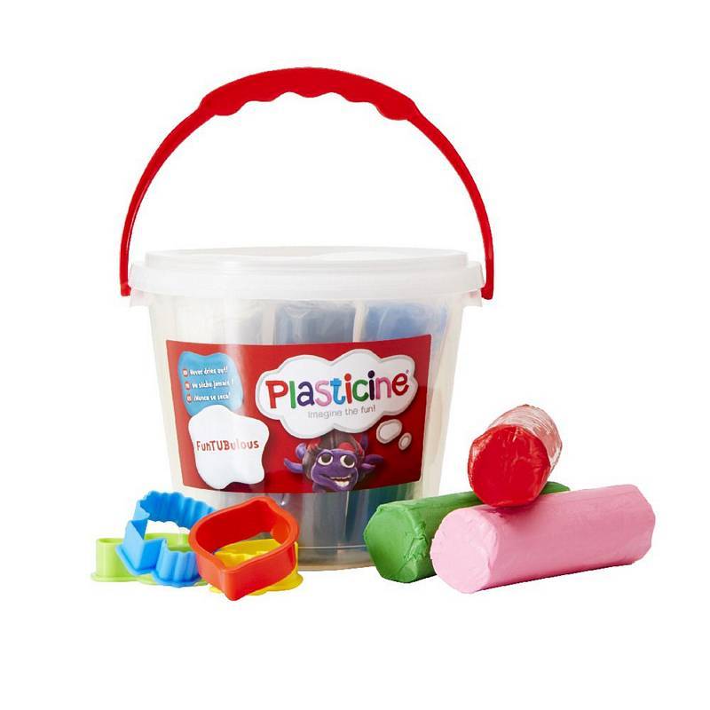 Funtubulous Plasticine - Non-Toxic Modeling Clay for Kids, DIY Arts & Crafts, Creative Play & Learning Activities
