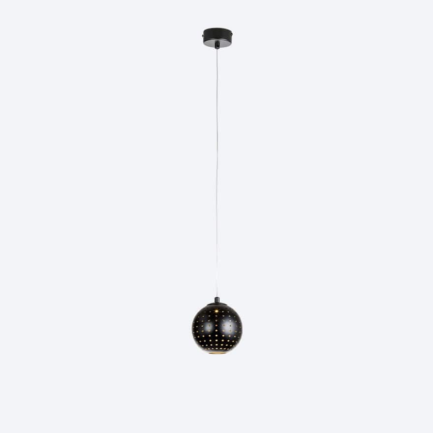CATERPILLAR 1 LED Pendant Light with Yosh Shade - Modern Industrial Lighting for Dining Room, Kitchen Island & Bar Decor