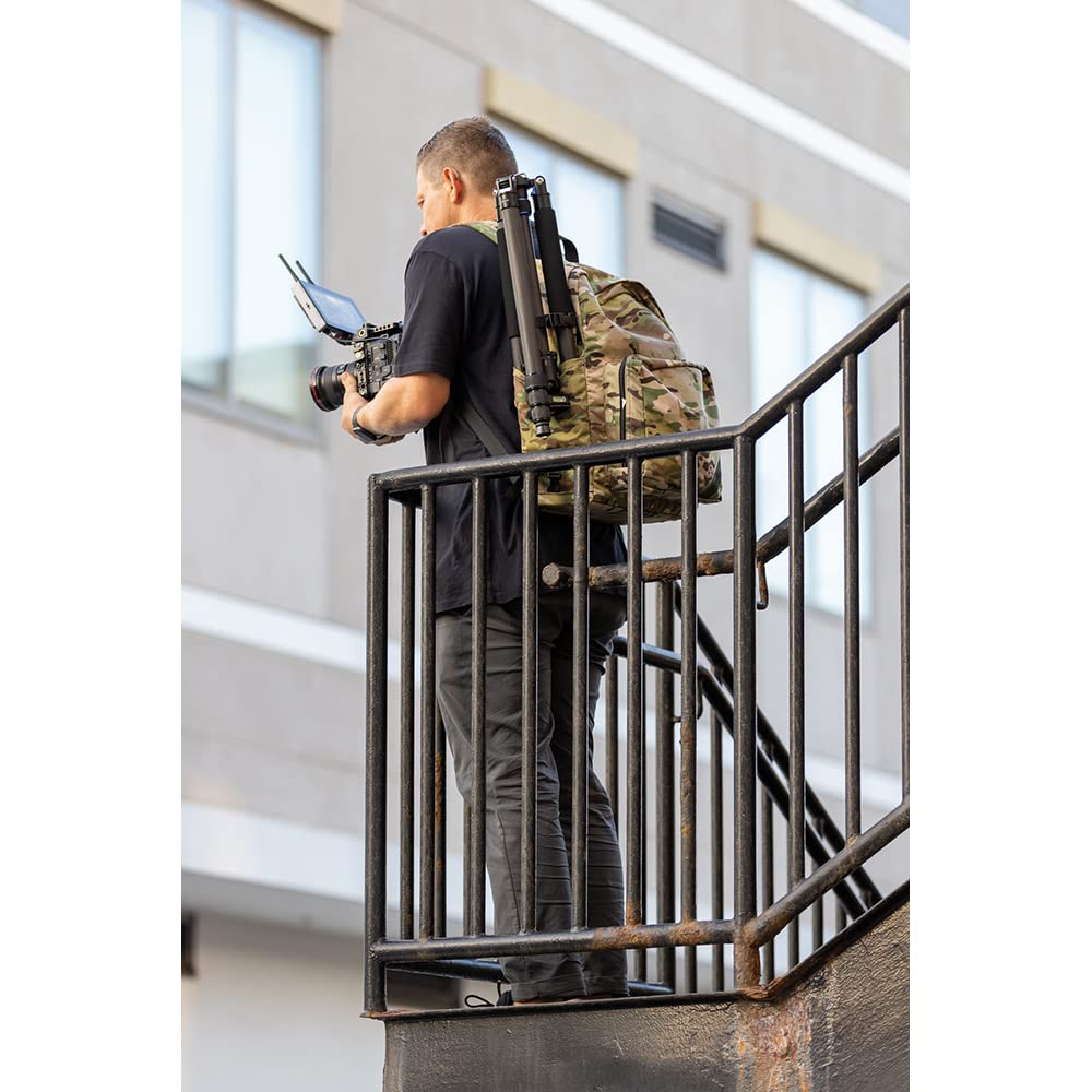 Domke Camouflage Large Camera Backpack - Durable DSLR & Mirrorless Bag for Photographers - Perfect for Outdoor, Travel & Adventure Photography