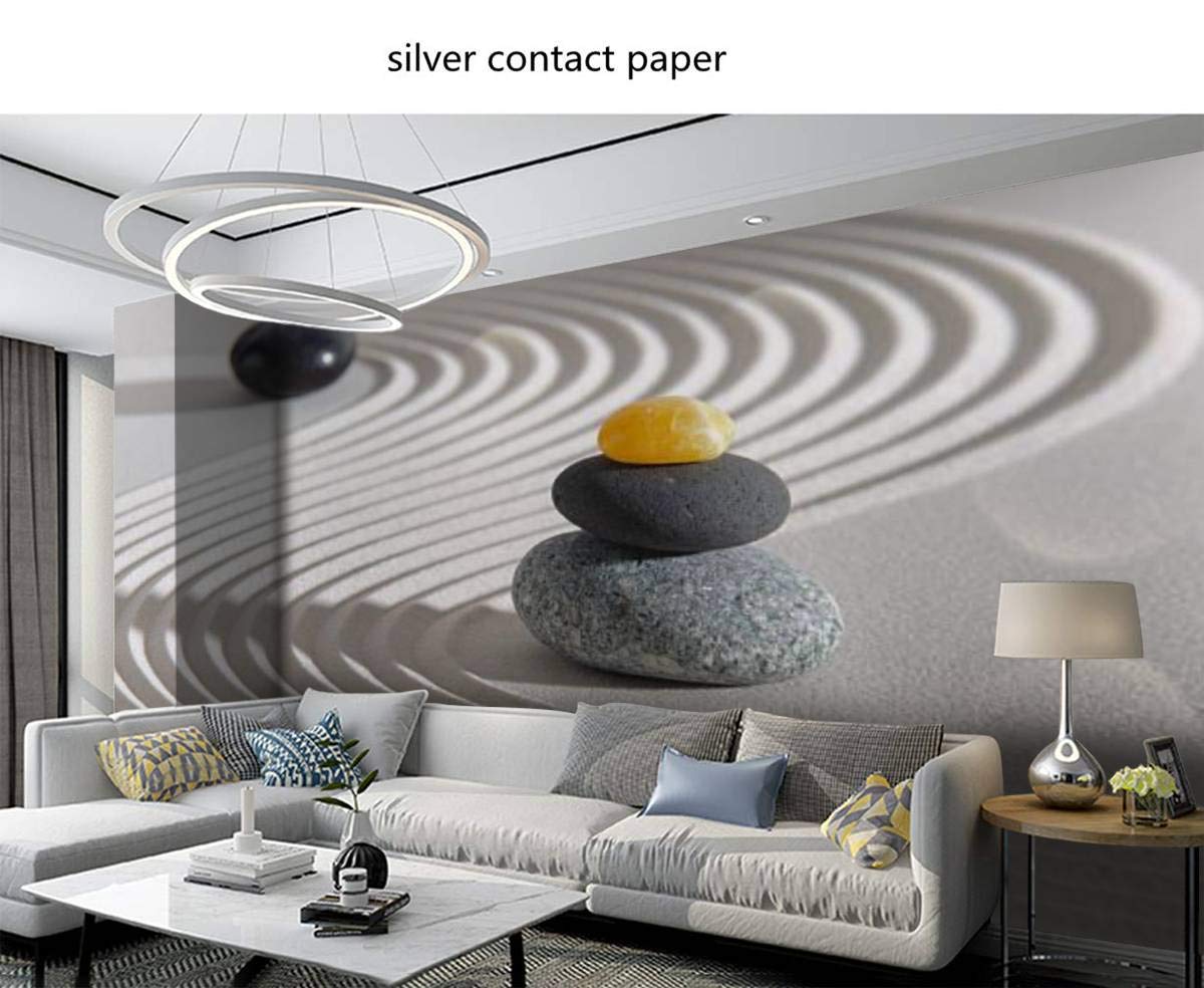 Japanese Zen Garden Wall Mural - Self-Adhesive Removable Peel & Stick Wallpaper for Living Room Decor | Asian-Inspired Home Craft Decal & Wall Sticker | Perfect for Meditation Spaces & Boho Home Design