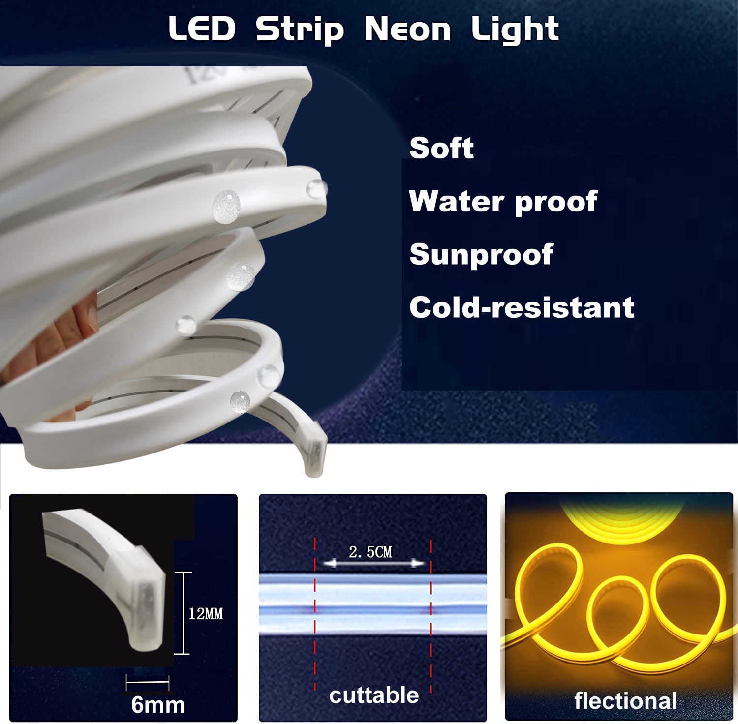 Best Red Neon LED Strip Lights 5M 12V DC - 600 SMD2835 LEDs Waterproof Rope Light for Indoor & Outdoor Home Decoration, Party, Bedroom, Bar, Wedding (5M, Red) - Perfect for Holiday Lighting and DIY Projects