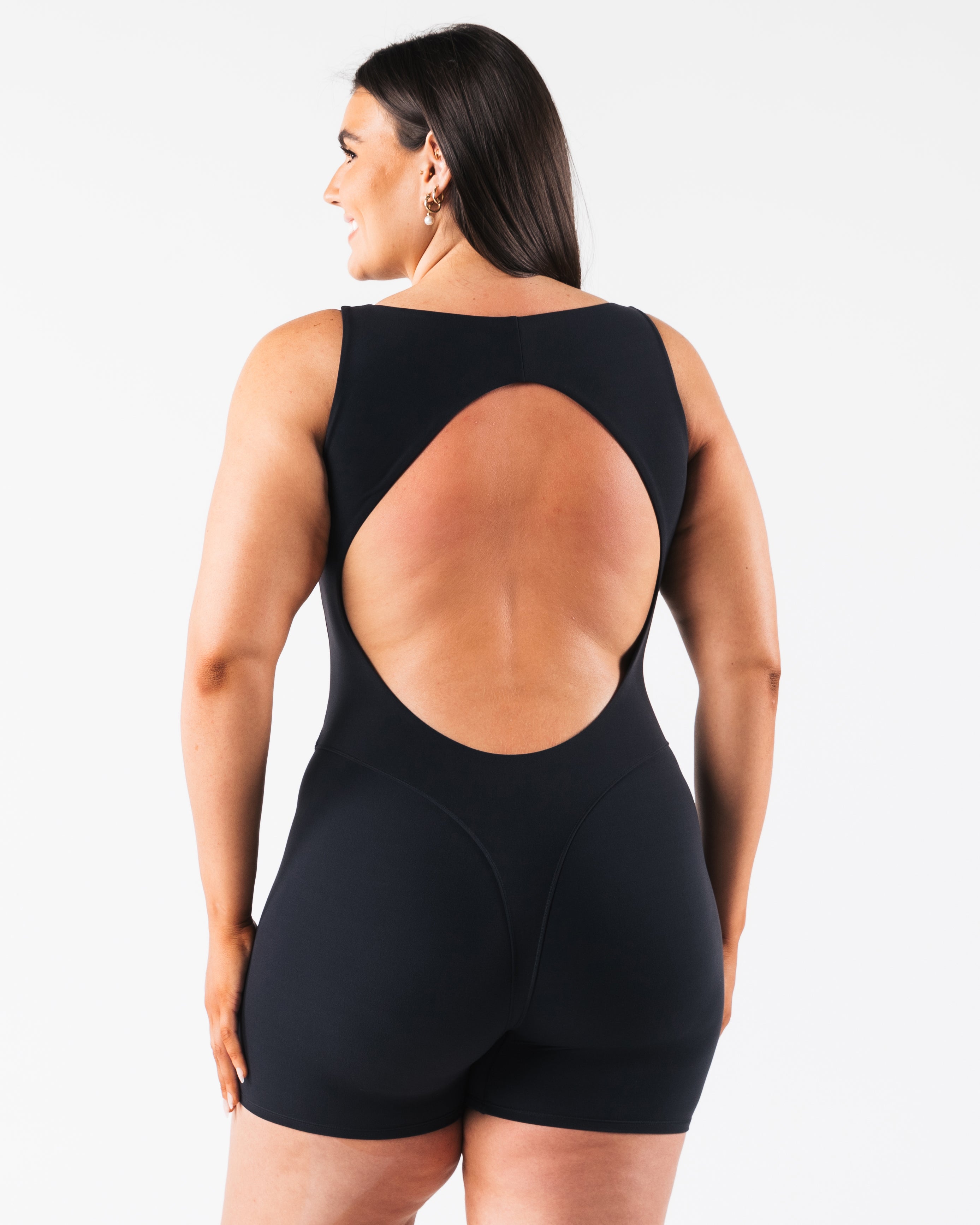 Kohl Bodysuit for Women - Soft Stretchy Black Bodysuit Top | Perfect for Layering, Casual Wear & Everyday Outfits