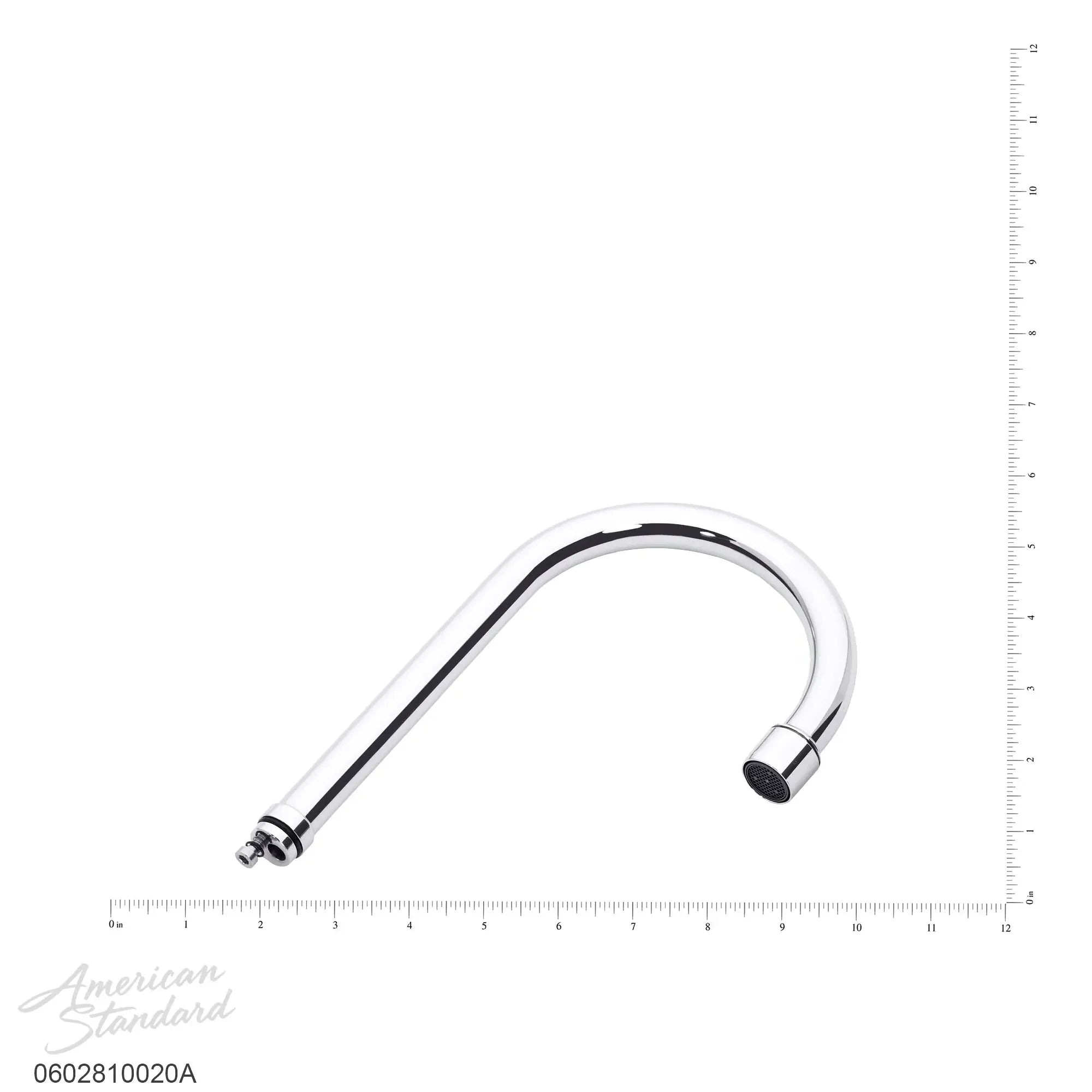 Gooseneck Spout S/A Amarilis Centerset Bathroom Faucet - Elegant Brushed Nickel Finish for Sink and Vanity, Perfect for Modern Home and Commercial Use