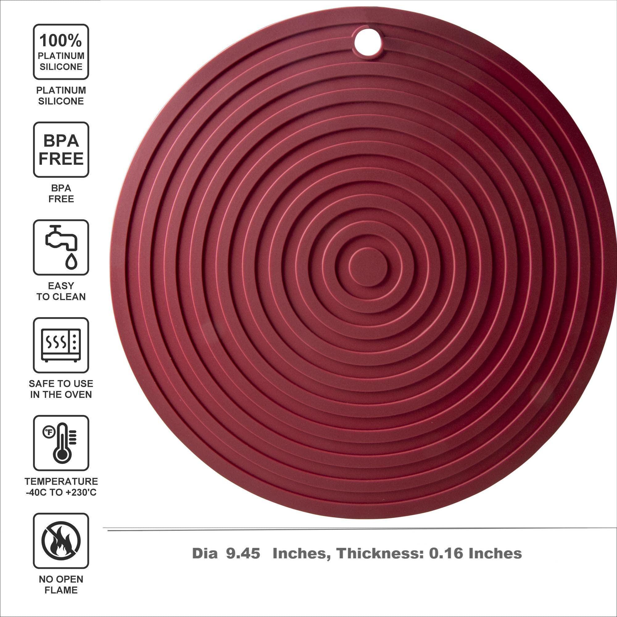 Smithcraft Silicone Trivets for Hot Dishes - 9.45