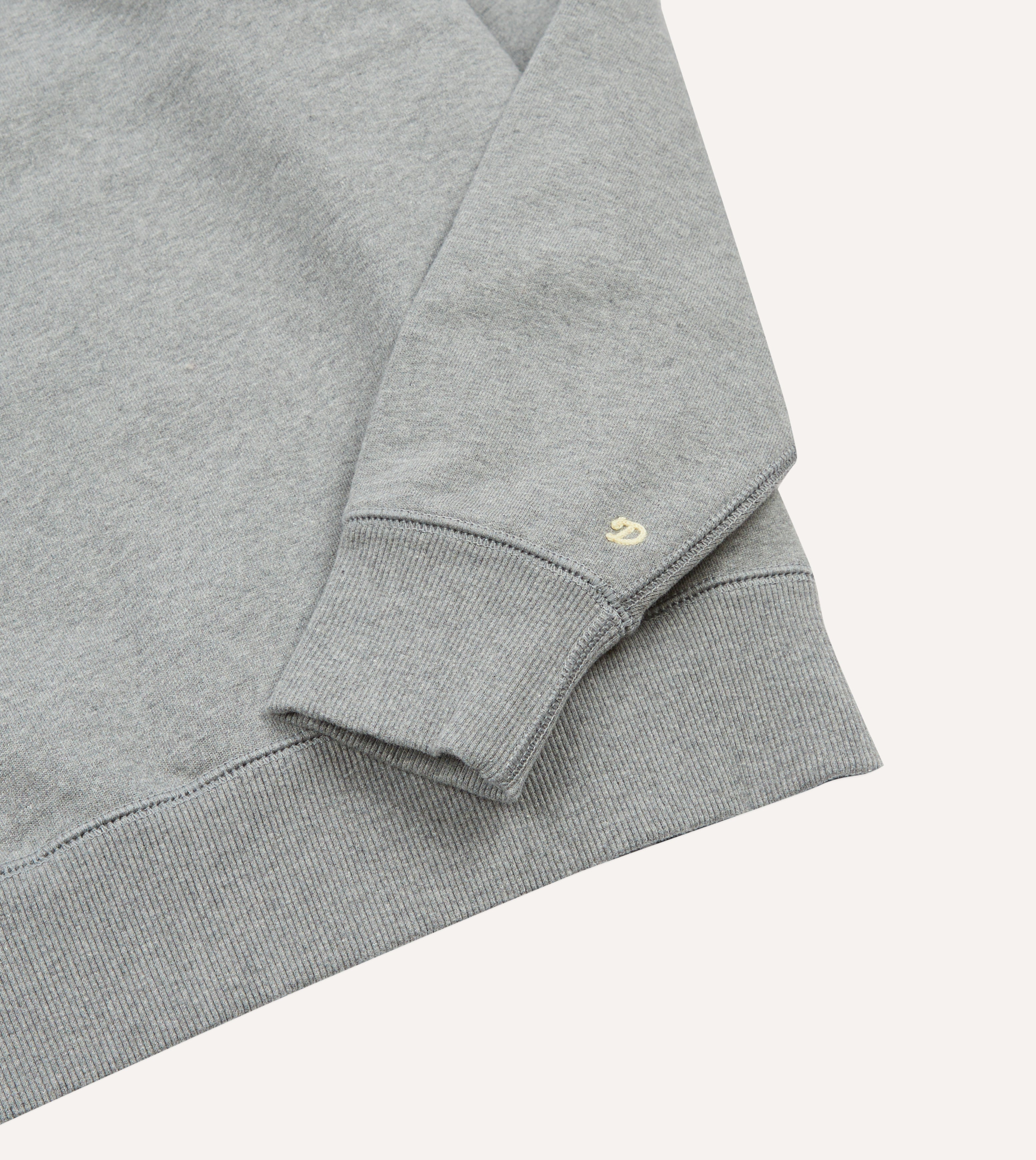 Soft Grey Brushed Cotton Jersey Sweatshirt for Men & Women - Cozy Pullover Hoodie for Casual Wear, Lounge & Outdoor Activities