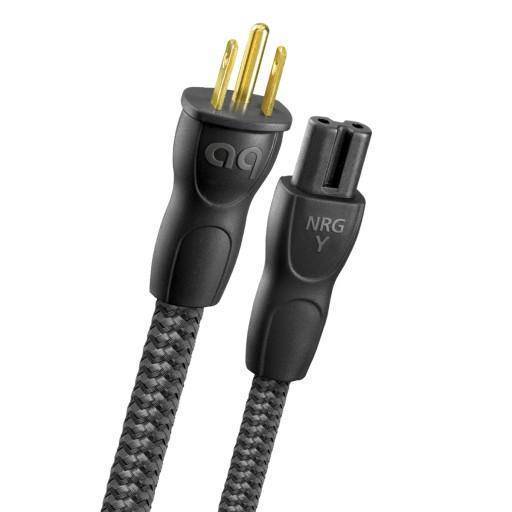 AudioQuest NRG Y2 High-Performance Power Cable - Premium AC Power Cord for Home Theater, Hi-Fi Audio & Gaming Systems