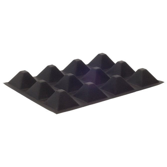 Flexipan Pyramid Silicone Baking Mold - 12 Cavity Non-Stick Cake Muffin Cupcake Mold for Professional & Home Baking | Perfect for Desserts, Pastries, Party Treats & Holiday Baking
