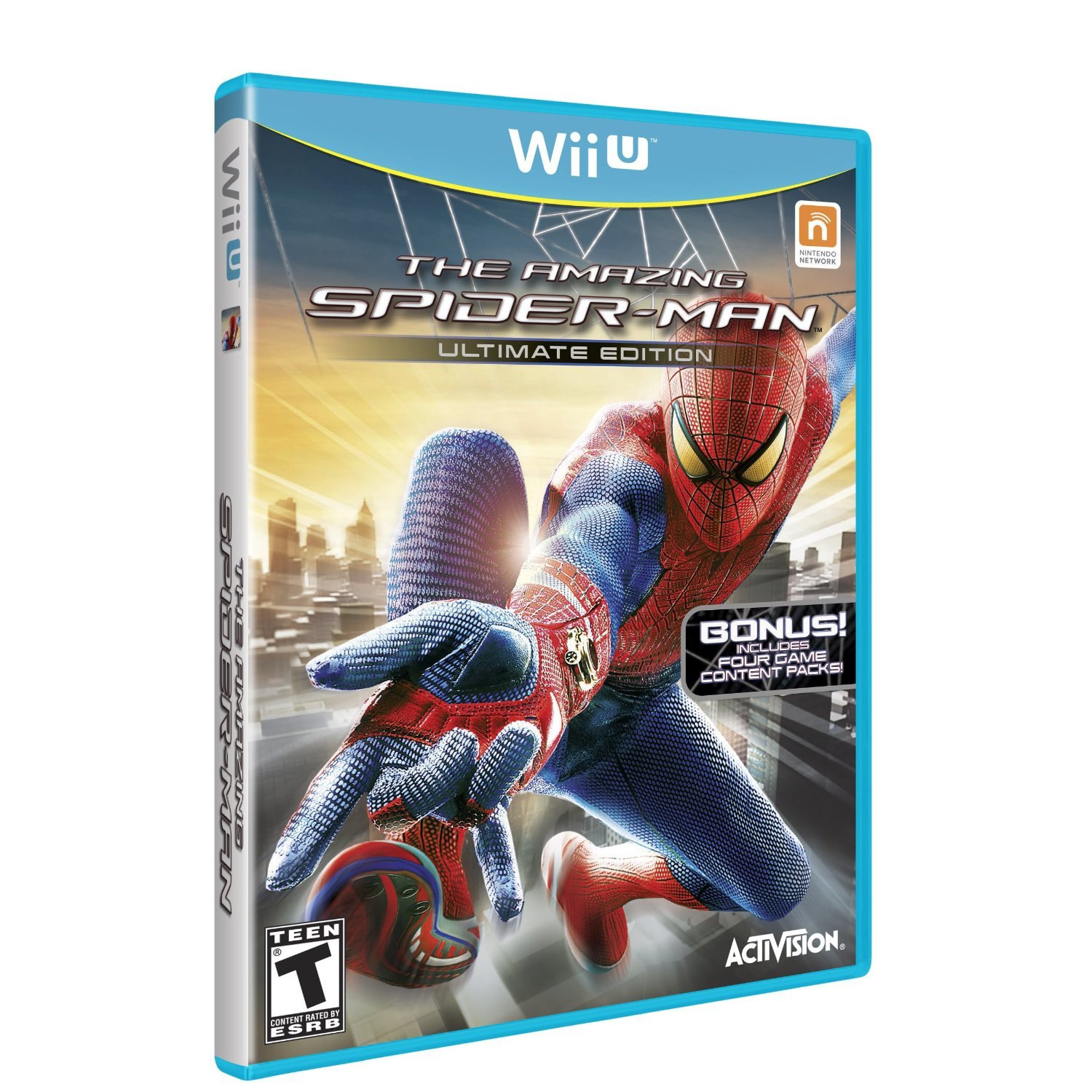 Amazing Spider-Man Game for Nintendo Wii U - Action-Adventure Superhero Game for Kids & Adults - Perfect for Family Game Nights & Superhero Fans