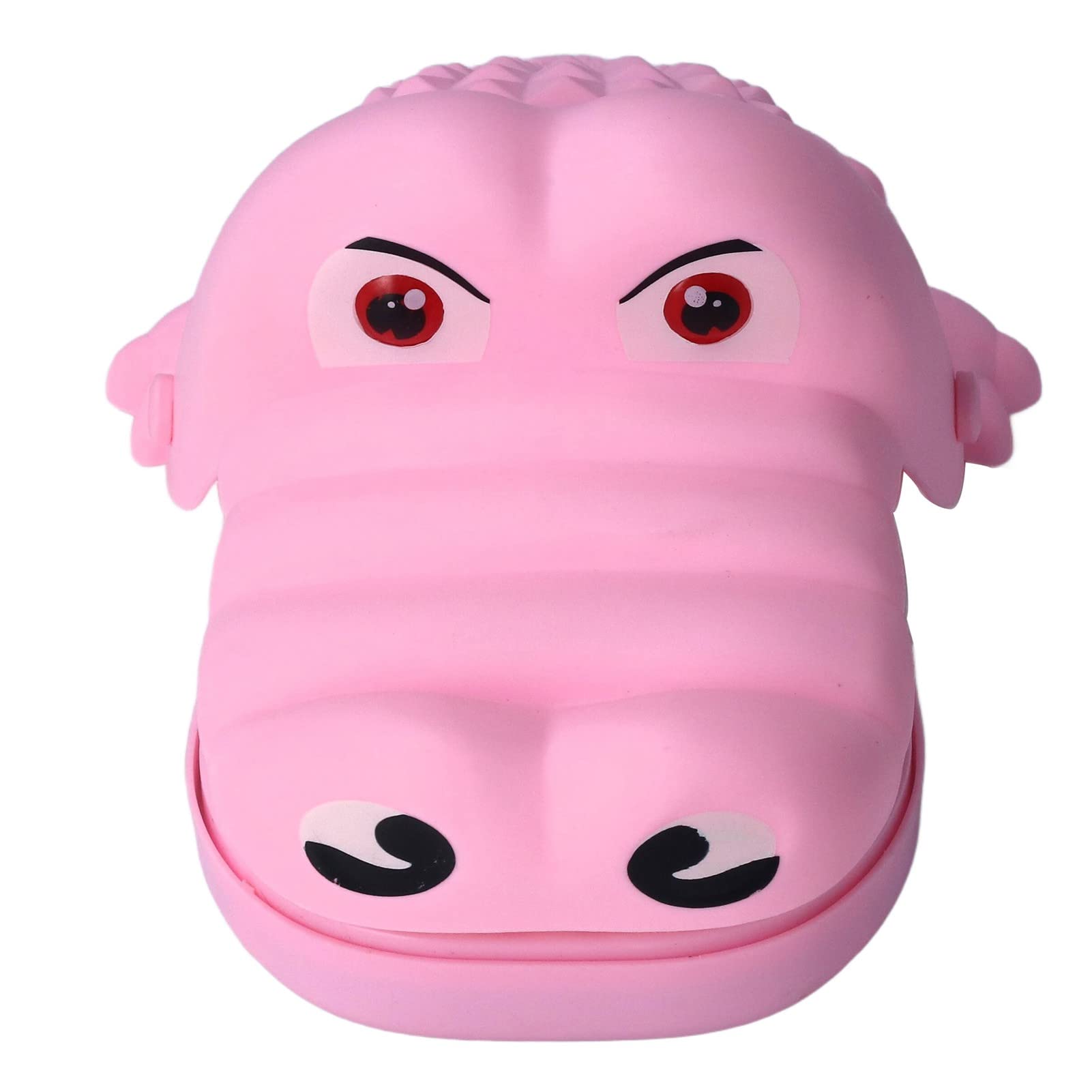 MOKT Dentist Finger Biting Toy for Kids - Interactive Parent-Child Dental Play with Realistic Simulation Sound & Music - Bright Pink Teething Toy for Toddlers - Perfect for Teething Relief, Dental Role Play & Early Learning Fun