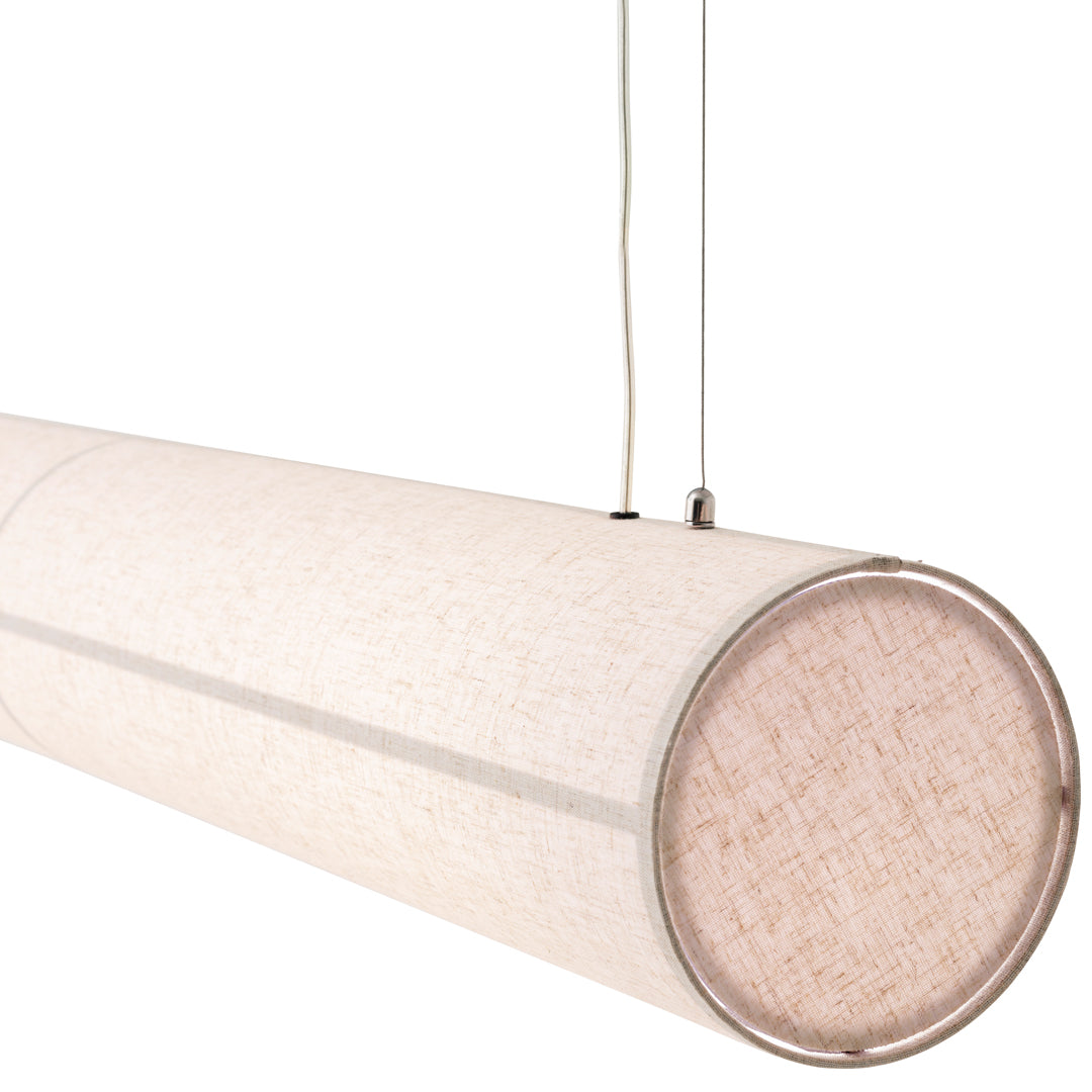 Hashira Linear Pendant Lamp - Modern Minimalist LED Hanging Light Fixture for Kitchen Island, Dining Room & Bedroom Lighting